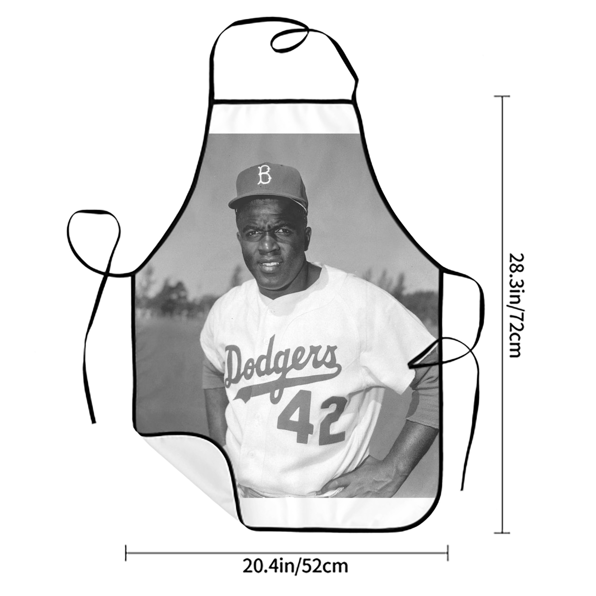  Stain-Resistant Polyester Apron With Pocket – Full Print, Waterproof, Anti-Wrinkle, Anti-Pilling – Ideal For Kitchen, BBQ, Restaurant, Salon & More