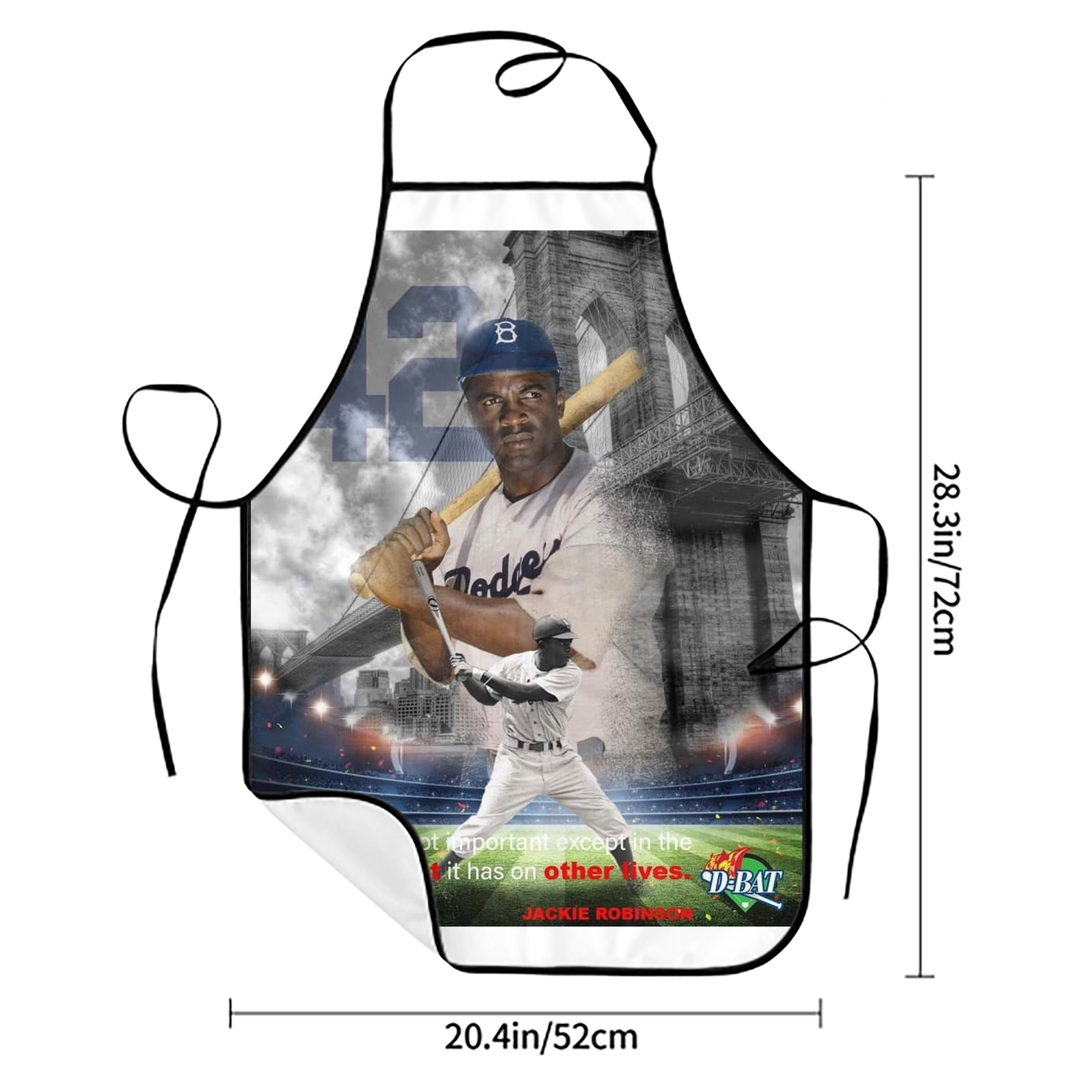  Stain-Resistant Polyester Apron With Pocket – Full Print, Waterproof, Anti-Wrinkle, Anti-Pilling – Ideal For Kitchen, BBQ, Restaurant, Salon & More