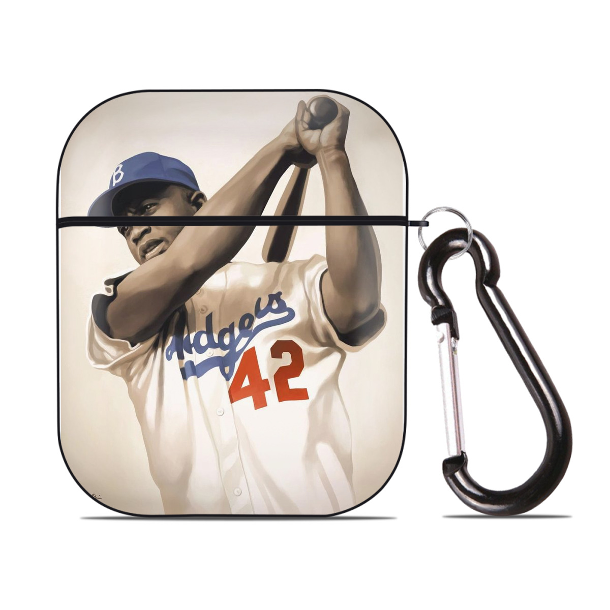  AirPods 2 Case Hard Shell Black, Flexible PC Material, Precise Cutouts, Full Protection, Anti-Fingerprint, Washable, Includes Keychain – Durable & Slim Design