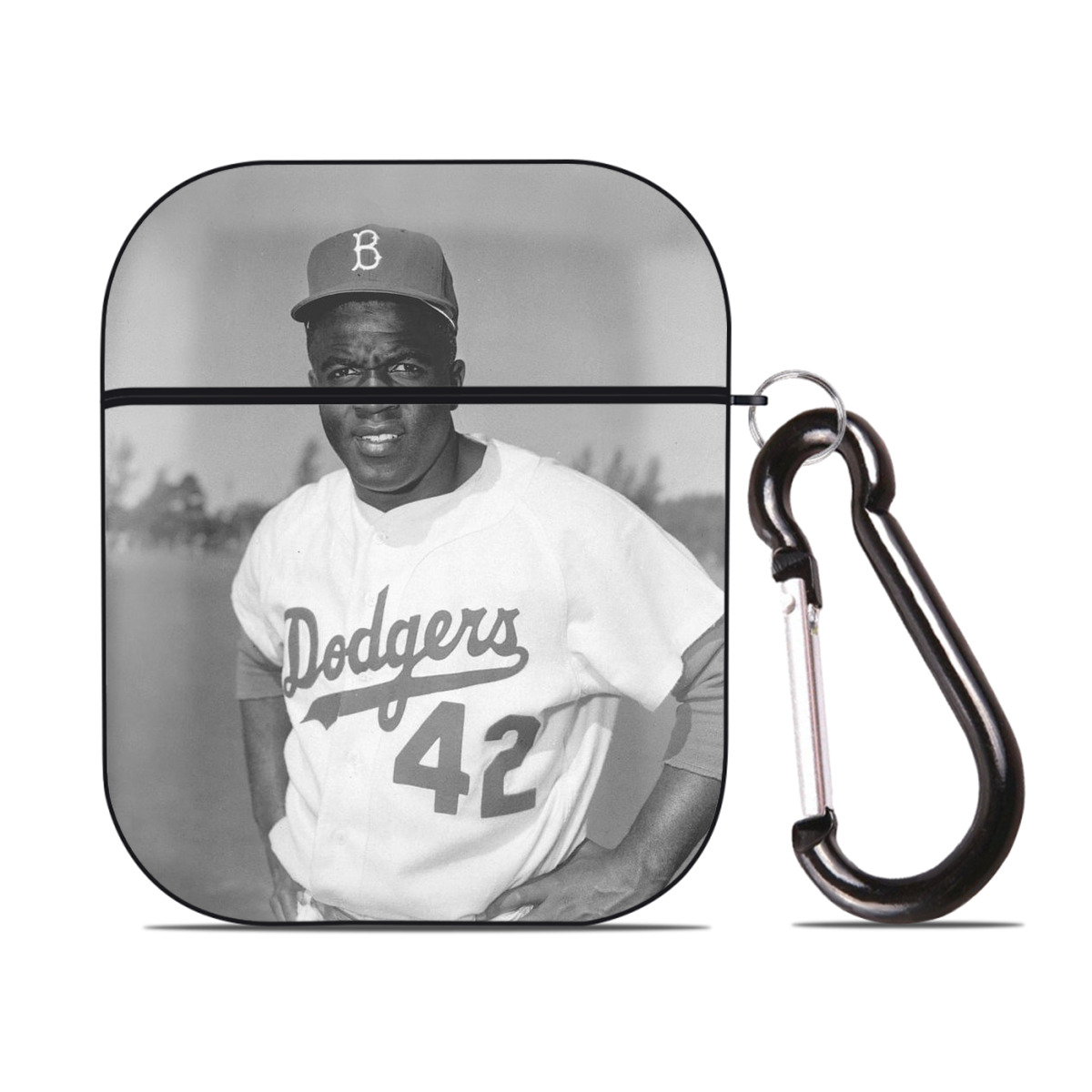  AirPods 2 Case Hard Shell Black, Flexible PC Material, Precise Cutouts, Full Protection, Anti-Fingerprint, Washable, Includes Keychain – Durable & Slim Design