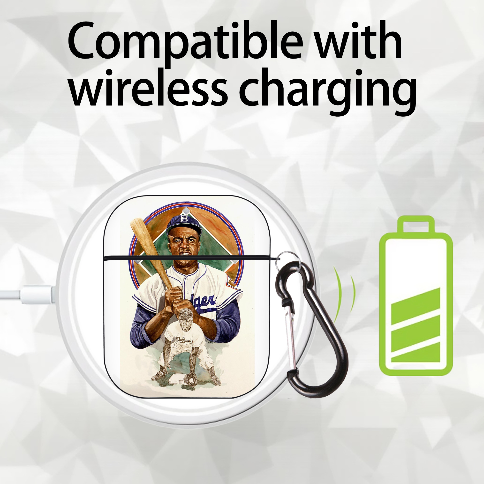  AirPods 2 Case Hard Shell Black, Flexible PC Material, Precise Cutouts, Full Protection, Anti-Fingerprint, Washable, Includes Keychain – Durable & Slim Design