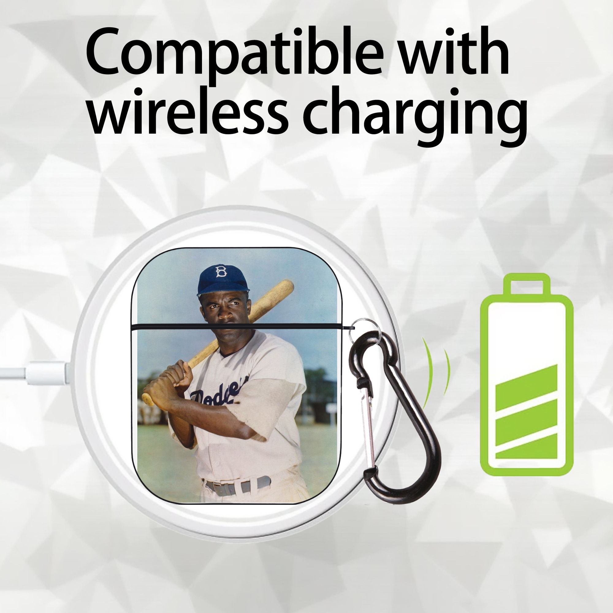  AirPods 2 Case Hard Shell Black, Flexible PC Material, Precise Cutouts, Full Protection, Anti-Fingerprint, Washable, Includes Keychain – Durable & Slim Design