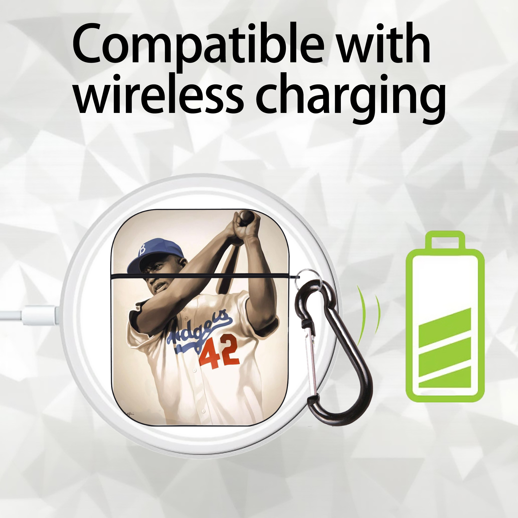  AirPods 2 Case Hard Shell Black, Flexible PC Material, Precise Cutouts, Full Protection, Anti-Fingerprint, Washable, Includes Keychain – Durable & Slim Design