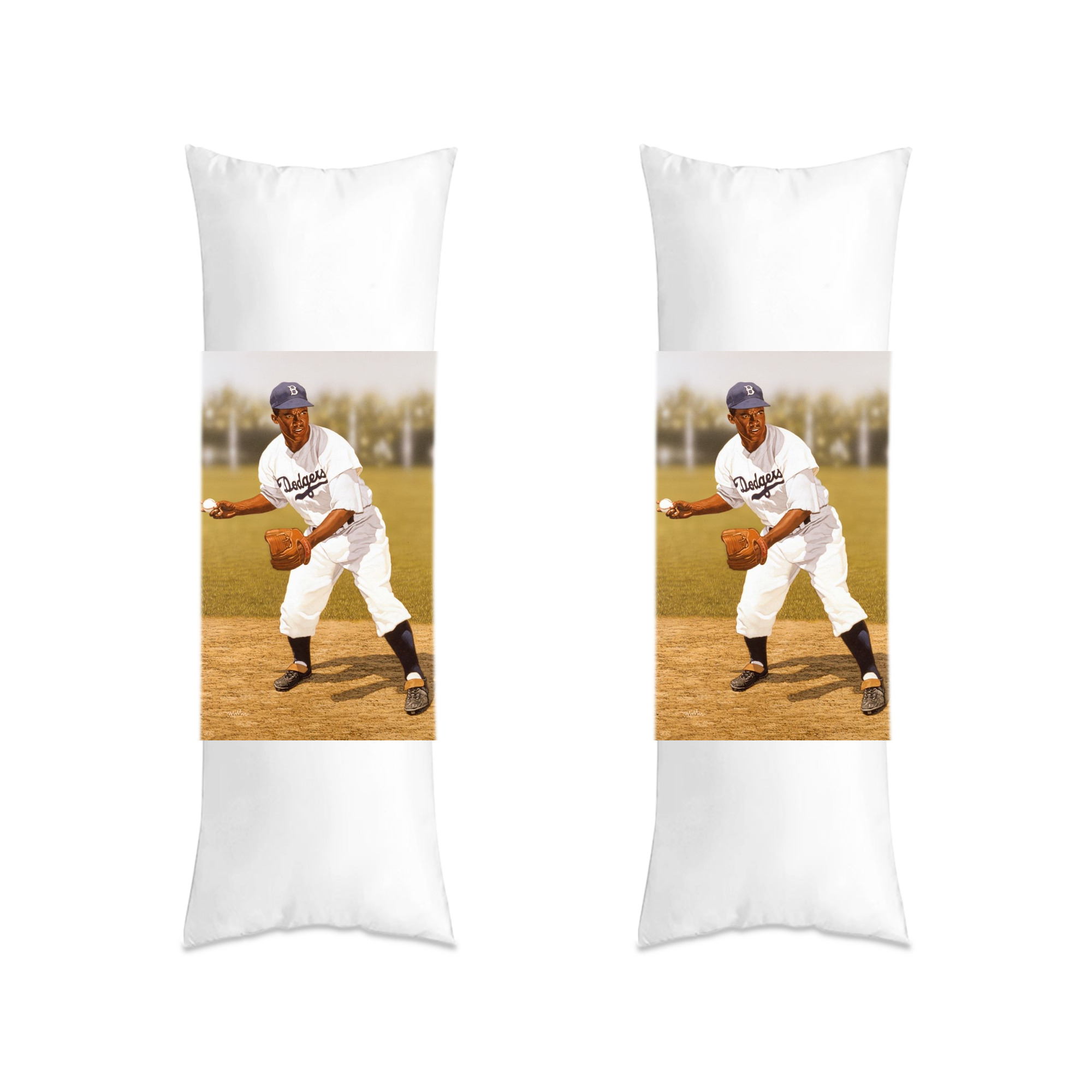  Soft Double-Sided Long Body Pillow Cover, Multiple Sizes, Durable Polyester, Invisible Zipper, Breathable, Easy Care, Wrinkle-Resistant