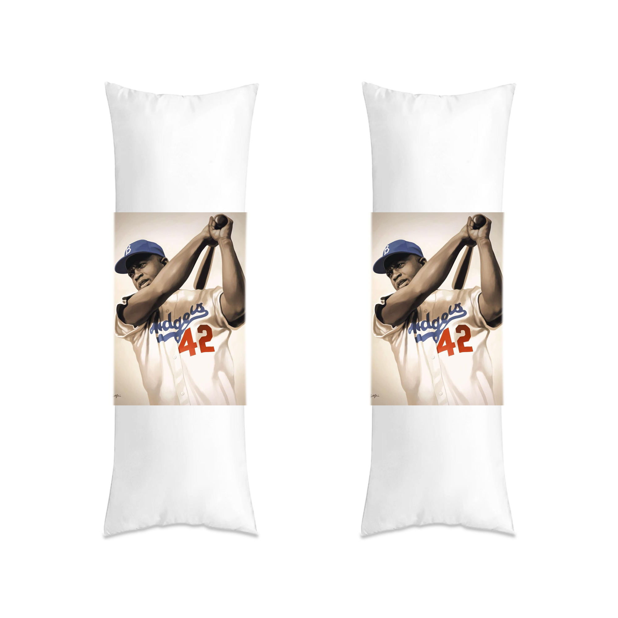  Soft Double-Sided Long Body Pillow Cover, Multiple Sizes, Durable Polyester, Invisible Zipper, Breathable, Easy Care, Wrinkle-Resistant