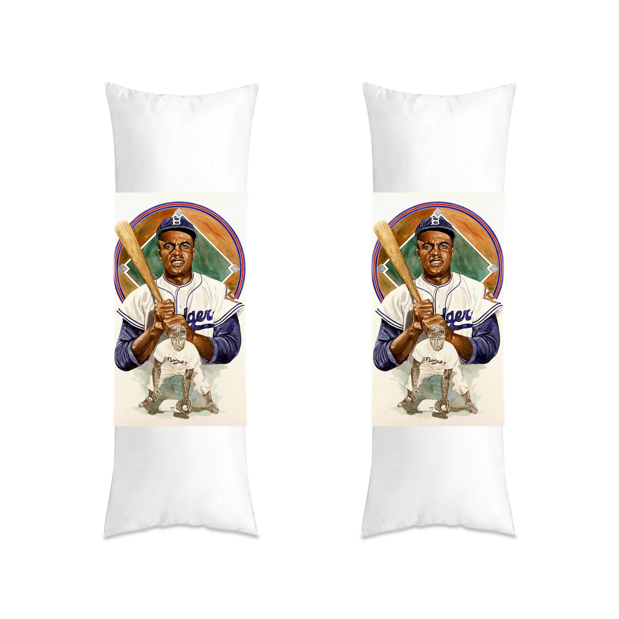  Soft Double-Sided Long Body Pillow Cover, Multiple Sizes, Durable Polyester, Invisible Zipper, Breathable, Easy Care, Wrinkle-Resistant