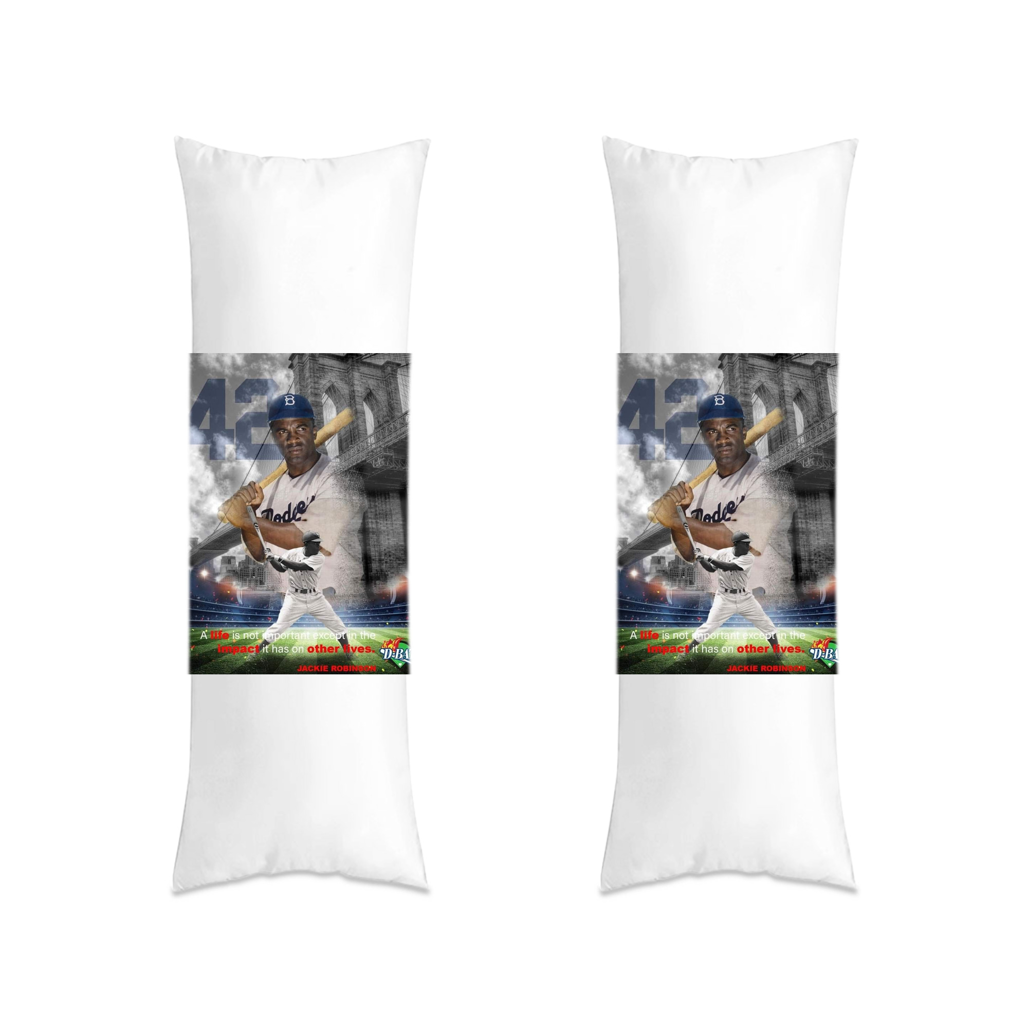  Soft Double-Sided Long Body Pillow Cover, Multiple Sizes, Durable Polyester, Invisible Zipper, Breathable, Easy Care, Wrinkle-Resistant