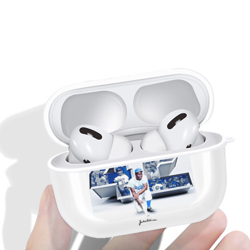  AirPods Pro Hard Case White With Keychain, Durable Flexible PC, Precise Cutouts, Anti-Fingerprint, Yellowing & Scratch Resistant, Full Protection, Washable