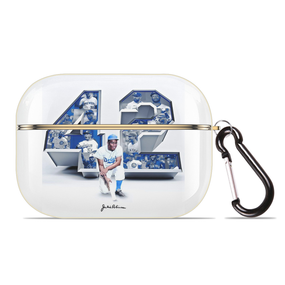  Luxury Gold AirPods Pro Case With Keychain, Flexible PC Material, Full Protection, Precise Cutouts, Anti-Fingerprint, Washable, Durable Design