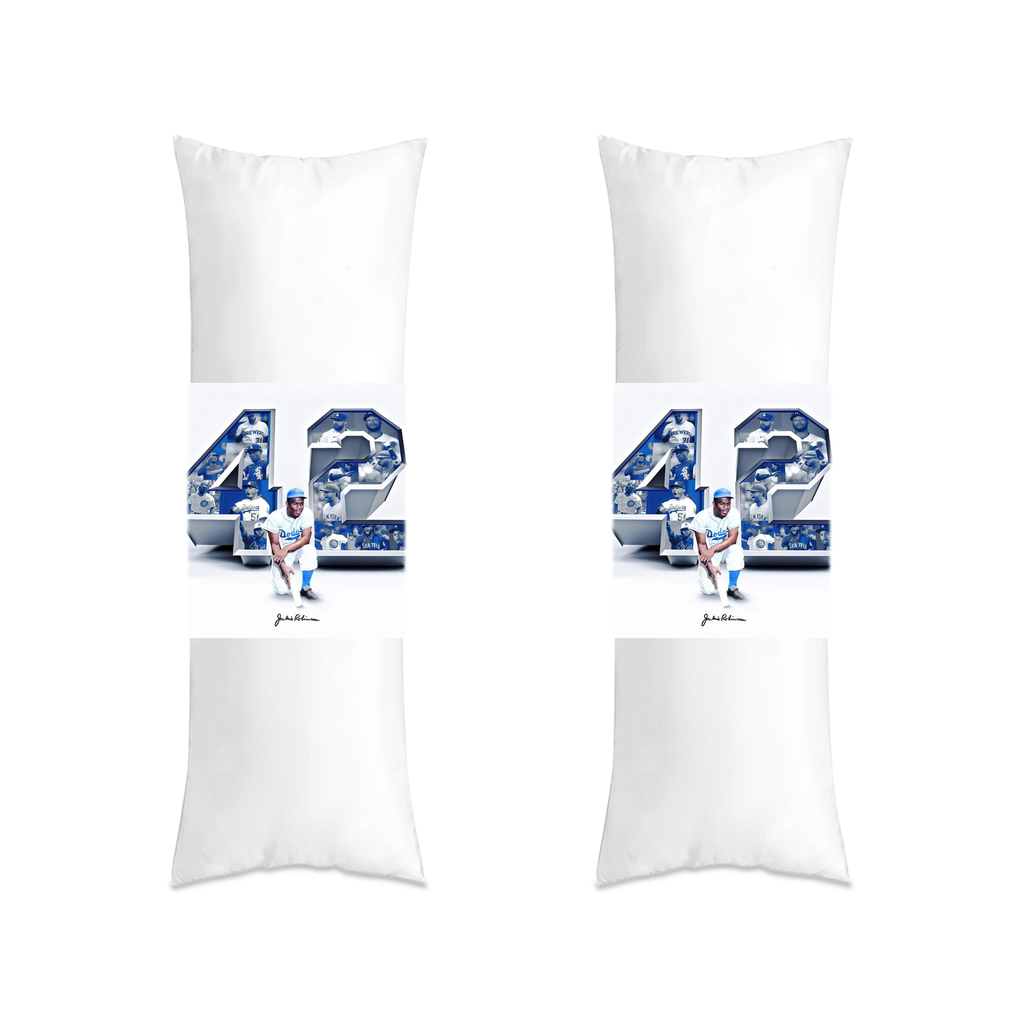  Soft Double-Sided Long Body Pillow Cover, Multiple Sizes, Durable Polyester, Invisible Zipper, Breathable, Easy Care, Wrinkle-Resistant