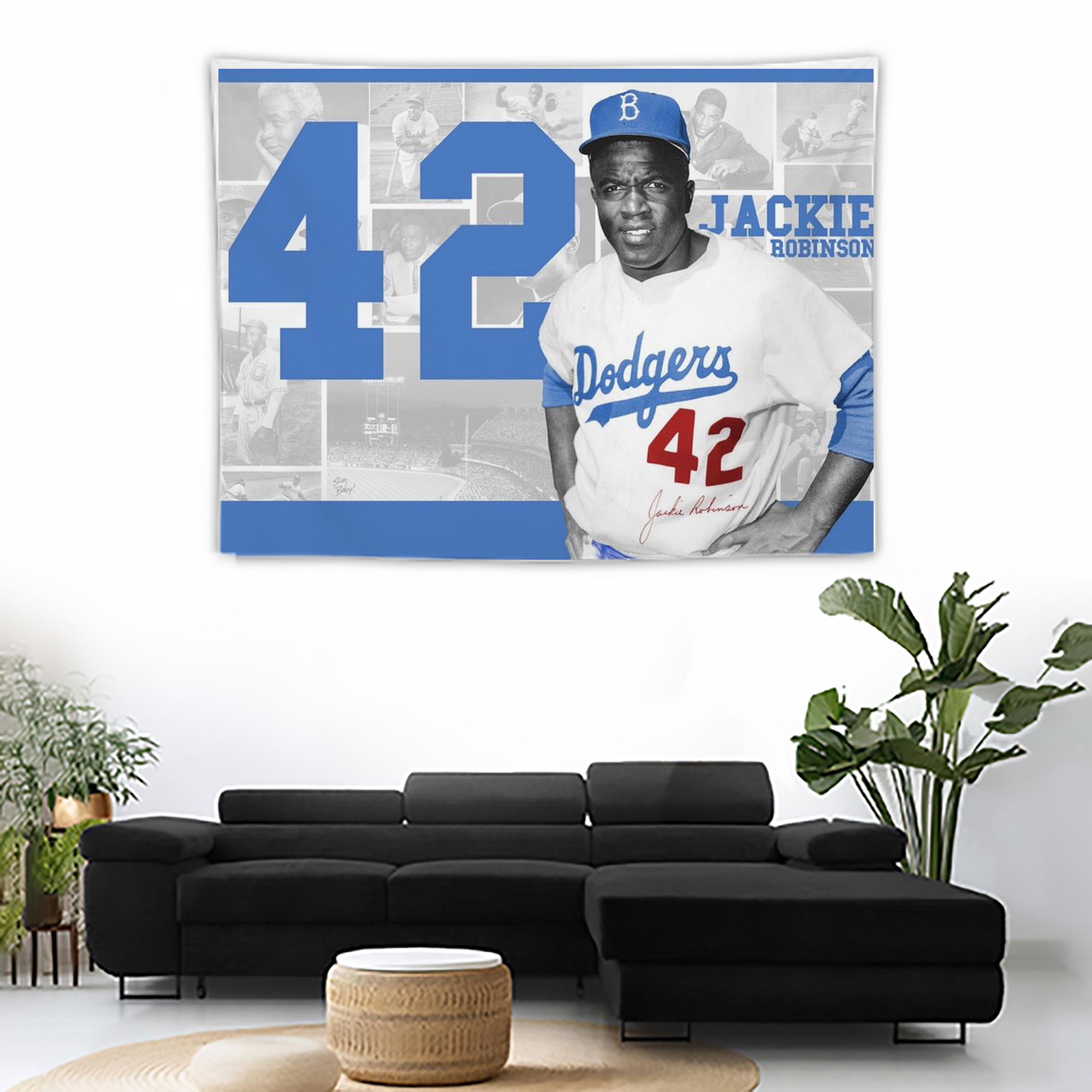  Wall Tapestry For Bedroom Aesthetic – Boho Style Polyester Fabric Wall Hanging With Hooks – 60 X 90 Inch Large Size, Lightweight, Durable, Easy To Hang