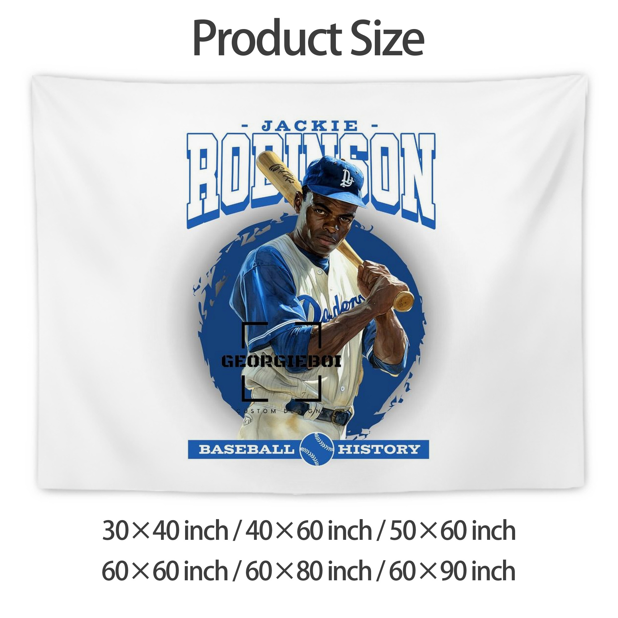  Wall Tapestry For Bedroom Aesthetic – Boho Style Polyester Fabric Wall Hanging With Hooks – 60 X 90 Inch Large Size, Lightweight, Durable, Easy To Hang