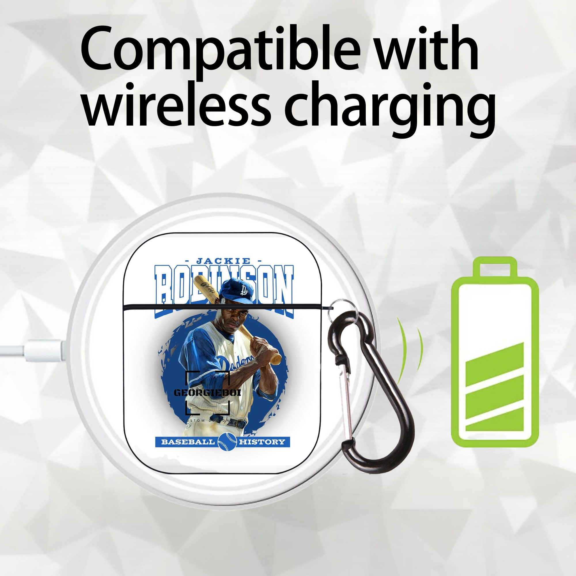  AirPods 2 Case Hard Shell Black, Flexible PC Material, Precise Cutouts, Full Protection, Anti-Fingerprint, Washable, Includes Keychain – Durable & Slim Design