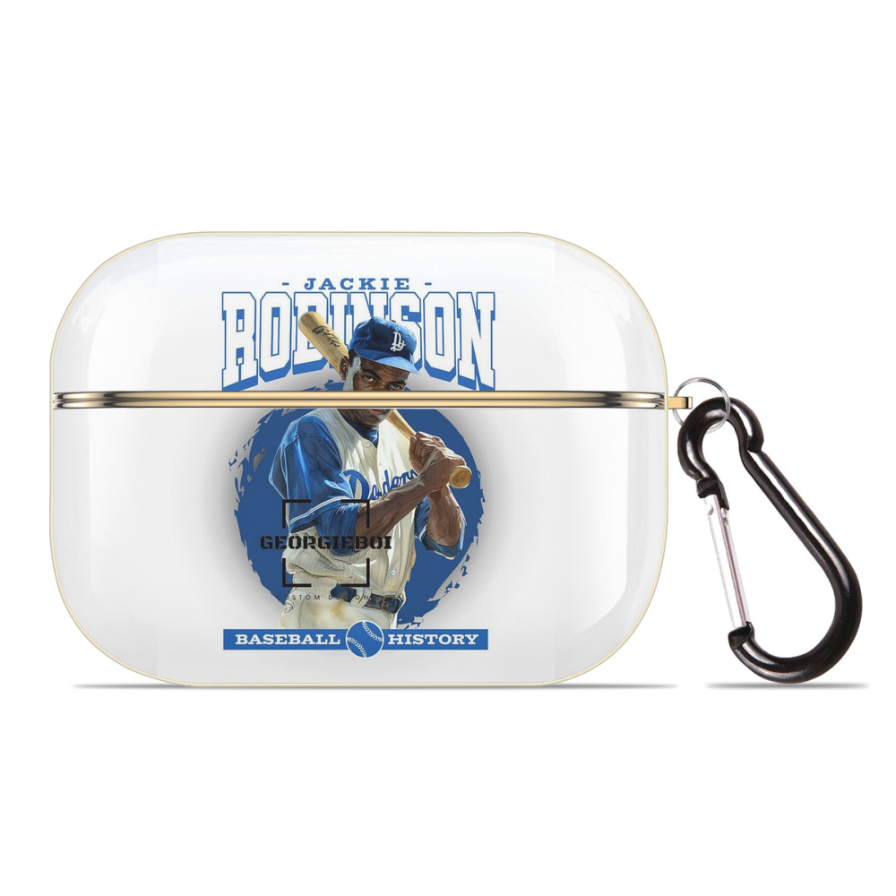  Luxury Gold AirPods Pro Case With Keychain, Flexible PC Material, Full Protection, Precise Cutouts, Anti-Fingerprint, Washable, Durable Design