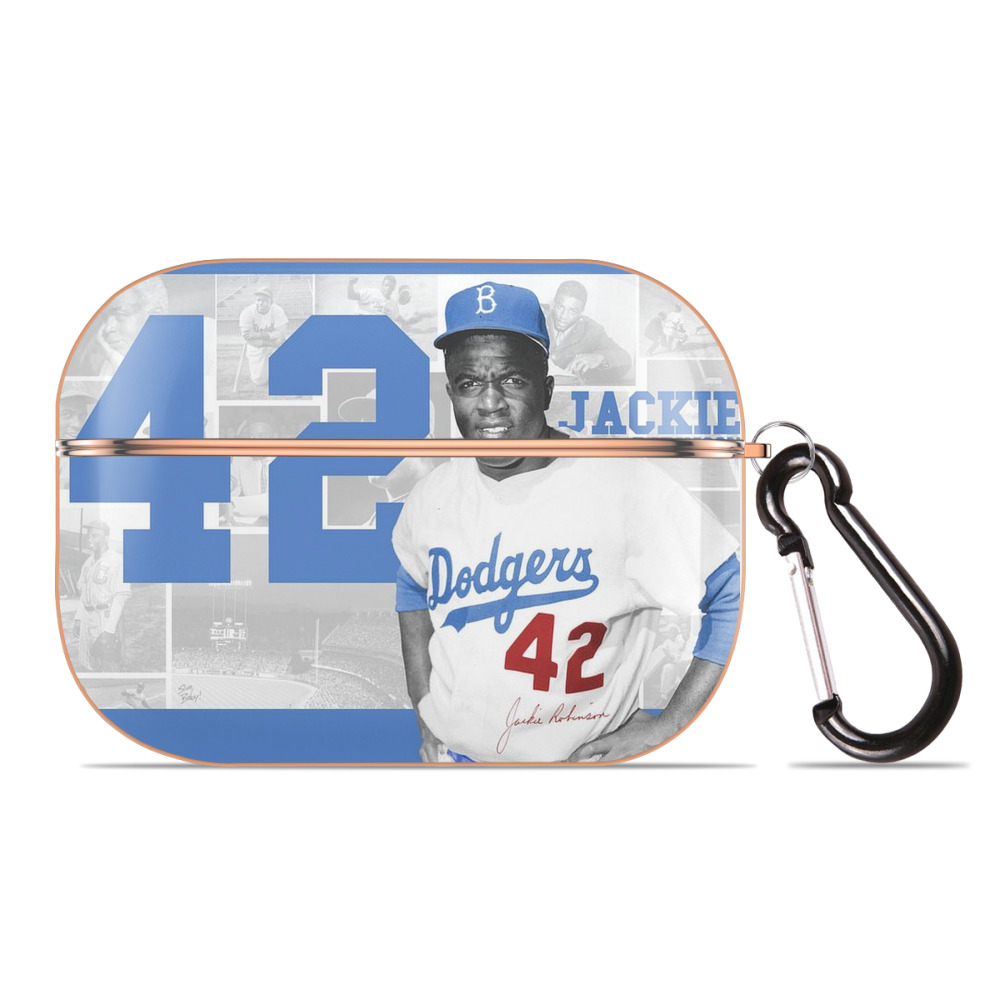  AirPods Pro Protective Case Rose Gold, Flexible PC Material, Precise Fit, Anti-Slip Cover, Full Protection, Fingerprint Resistant, Washable With Keychain