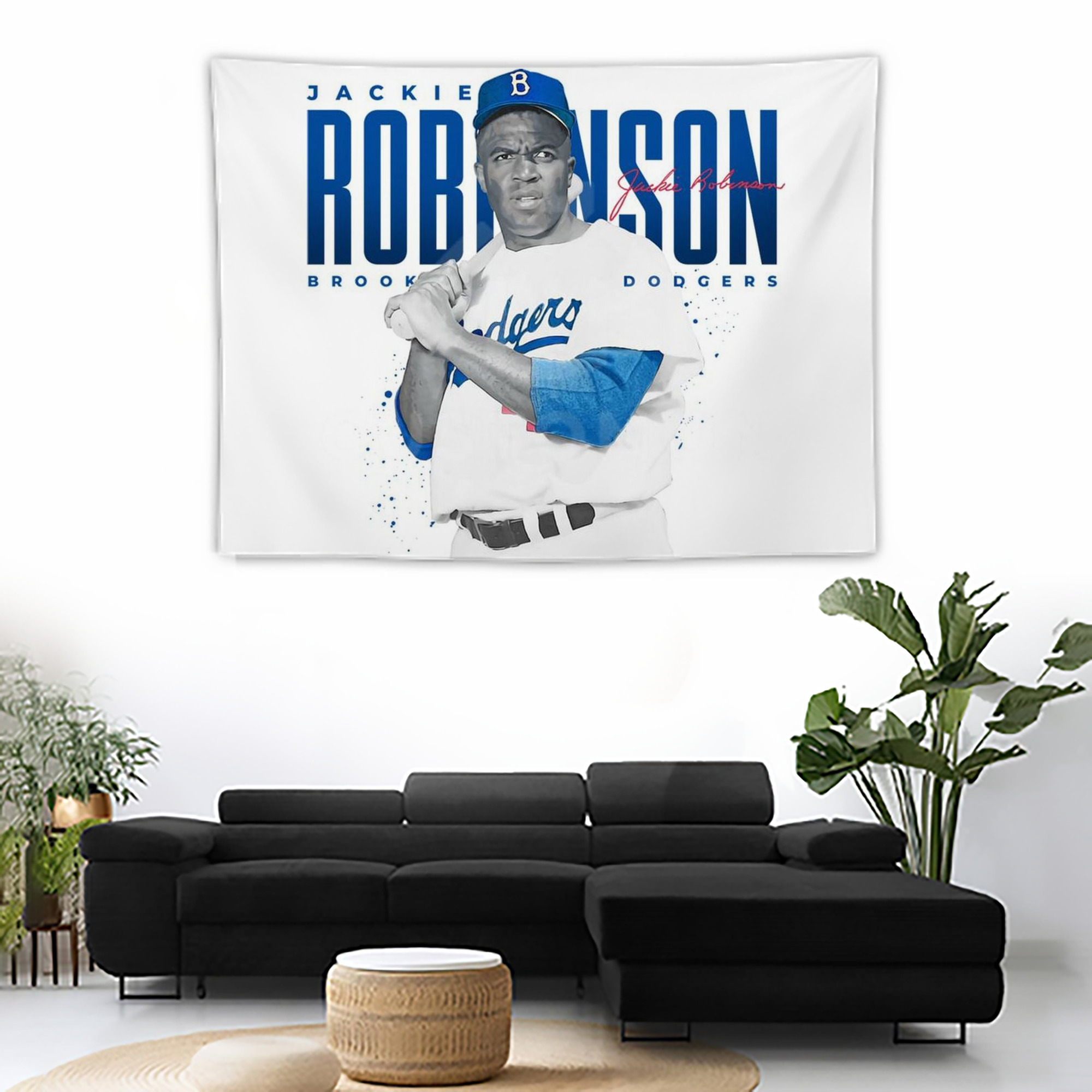  Wall Tapestry For Bedroom Aesthetic – Boho Style Polyester Fabric Wall Hanging With Hooks – 60 X 90 Inch Large Size, Lightweight, Durable, Easy To Hang