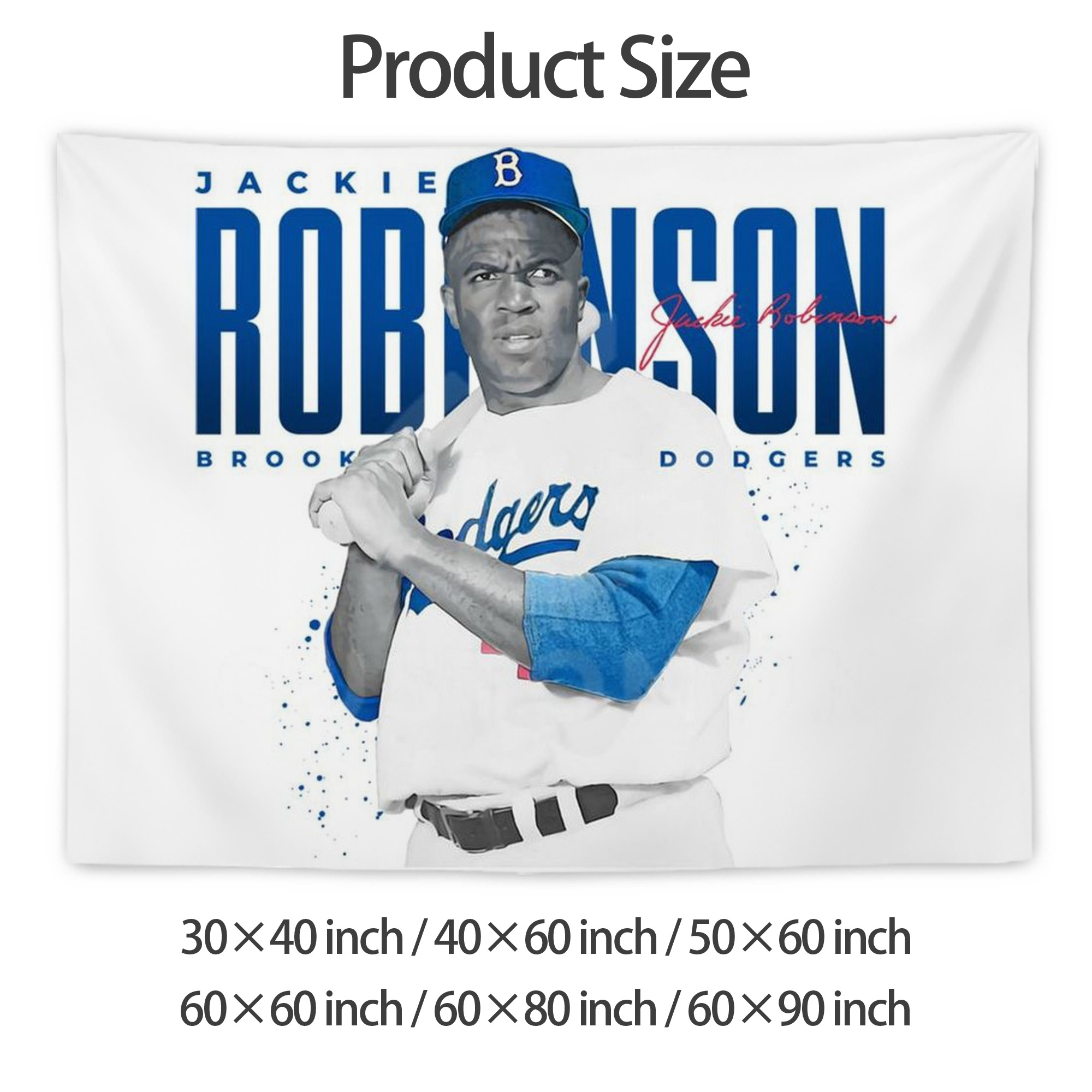  Wall Tapestry For Bedroom Aesthetic – Boho Style Polyester Fabric Wall Hanging With Hooks – 60 X 90 Inch Large Size, Lightweight, Durable, Easy To Hang