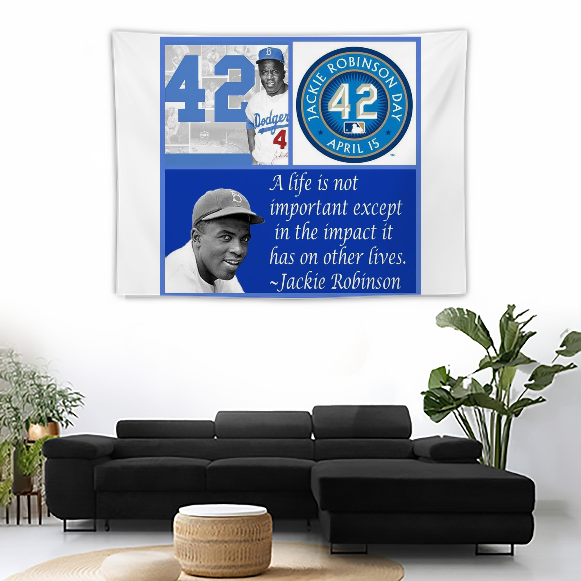  Wall Tapestry For Bedroom Aesthetic – Boho Style Polyester Fabric Wall Hanging With Hooks – 60 X 90 Inch Large Size, Lightweight, Durable, Easy To Hang