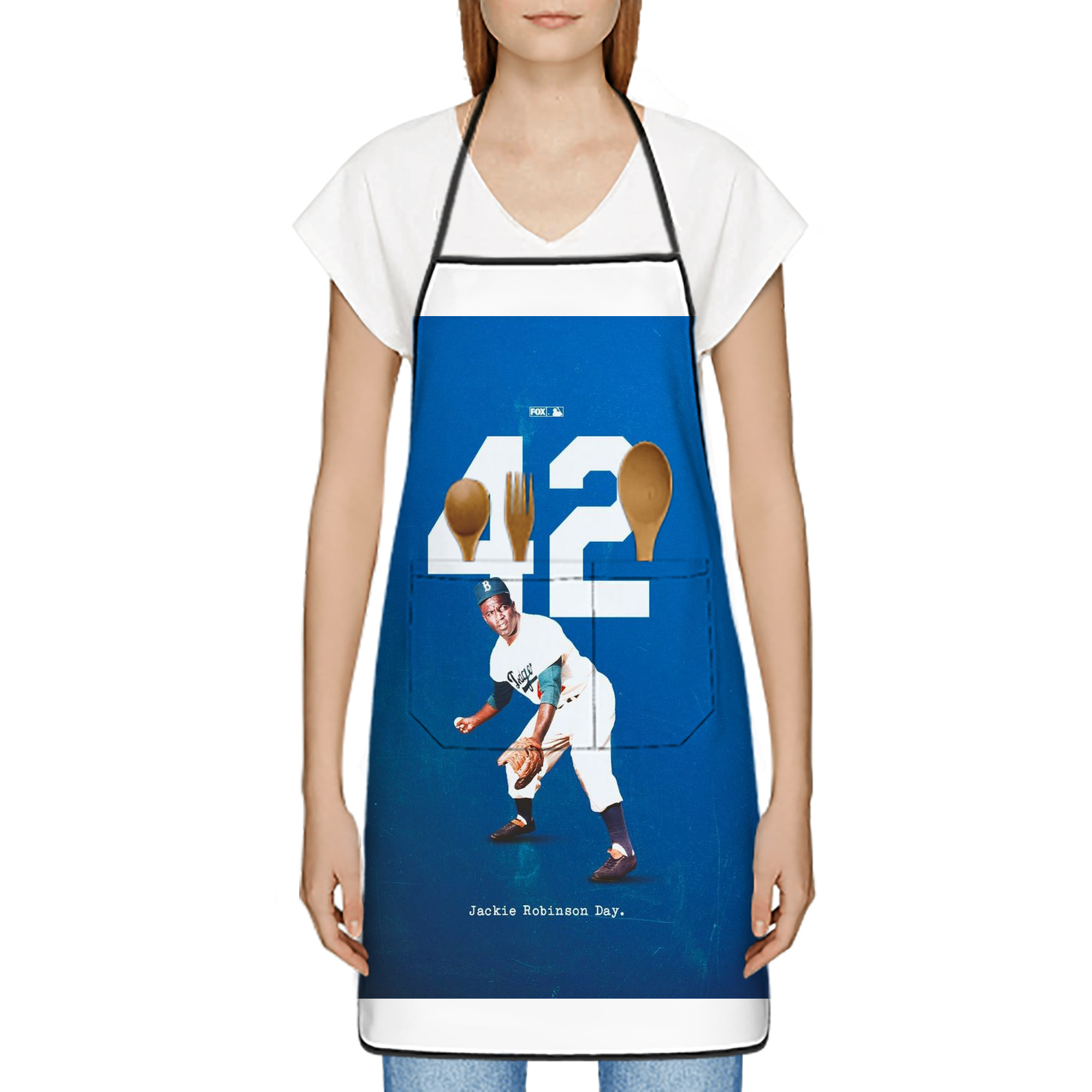  Stain-Resistant Polyester Apron With Pocket – Full Print, Waterproof, Anti-Wrinkle, Anti-Pilling – Ideal For Kitchen, BBQ, Restaurant, Salon & More