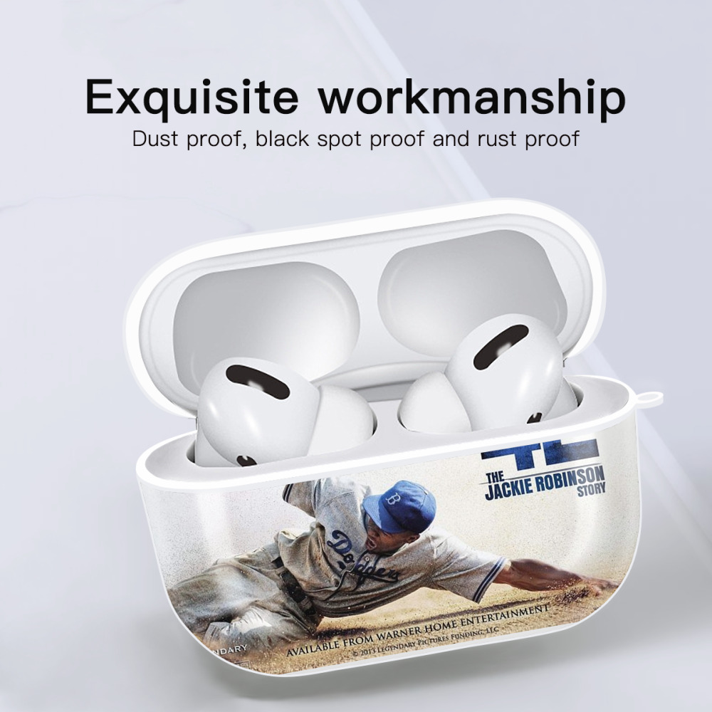  AirPods Pro Hard Case White With Keychain, Durable Flexible PC, Precise Cutouts, Anti-Fingerprint, Yellowing & Scratch Resistant, Full Protection, Washable