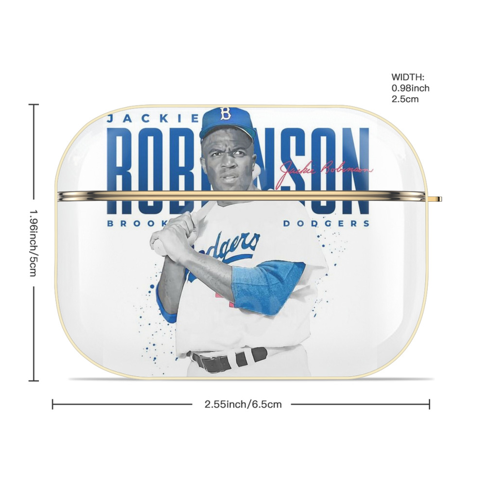  Luxury Gold AirPods Pro Case With Keychain, Flexible PC Material, Full Protection, Precise Cutouts, Anti-Fingerprint, Washable, Durable Design