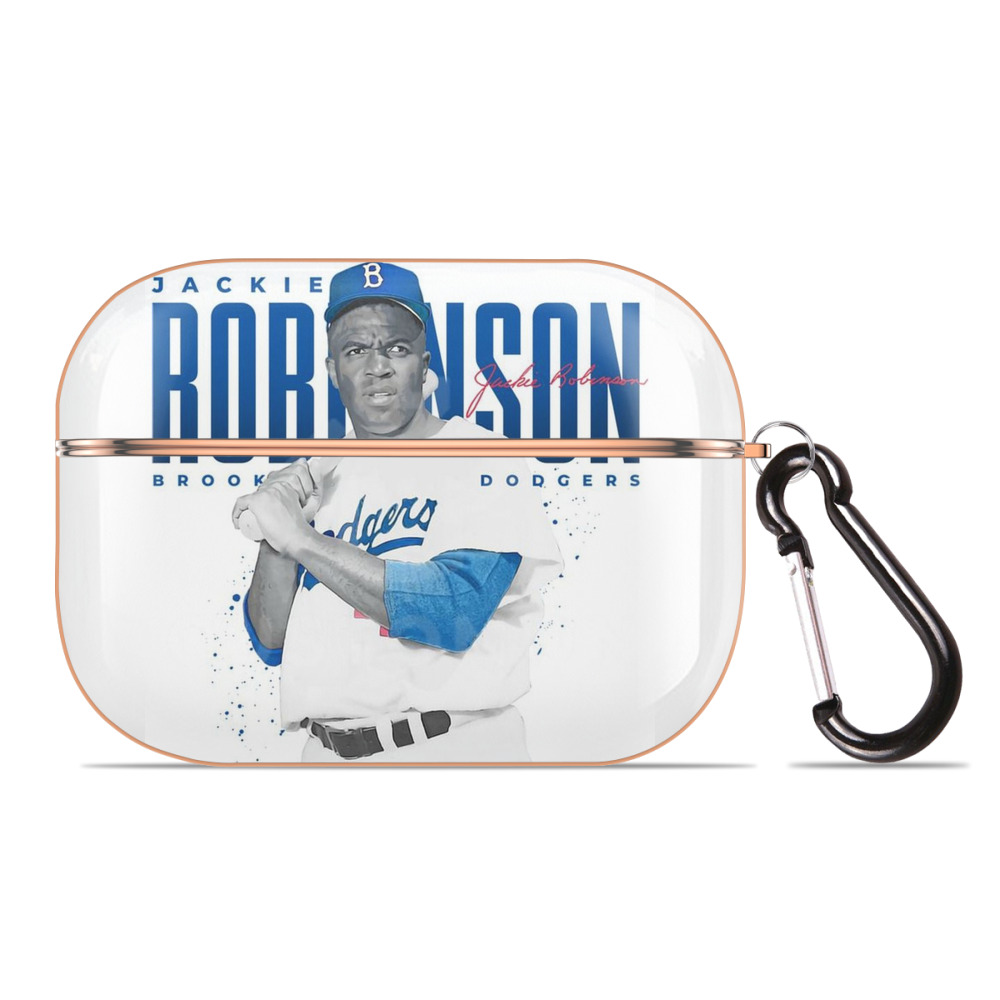  AirPods Pro Protective Case Rose Gold, Flexible PC Material, Precise Fit, Anti-Slip Cover, Full Protection, Fingerprint Resistant, Washable With Keychain