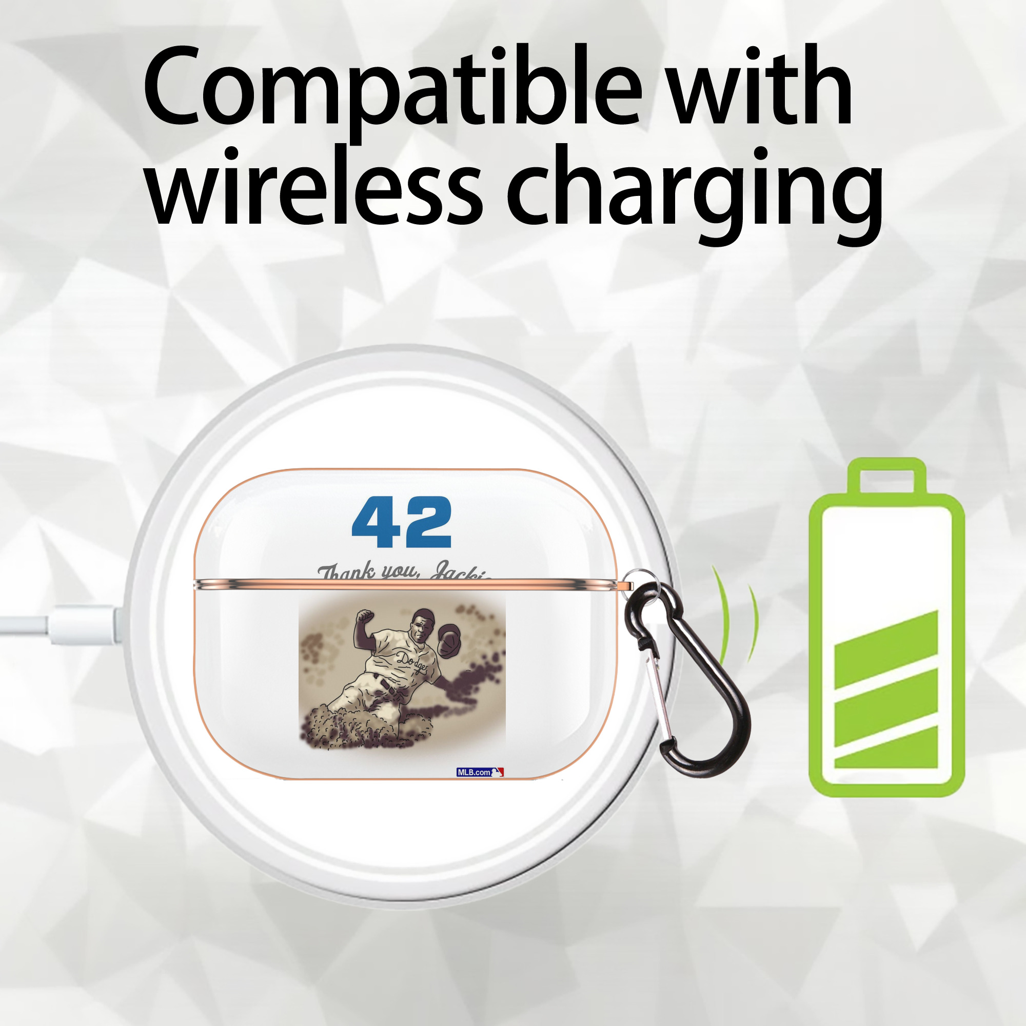  AirPods Pro Protective Case Rose Gold, Flexible PC Material, Precise Fit, Anti-Slip Cover, Full Protection, Fingerprint Resistant, Washable With Keychain