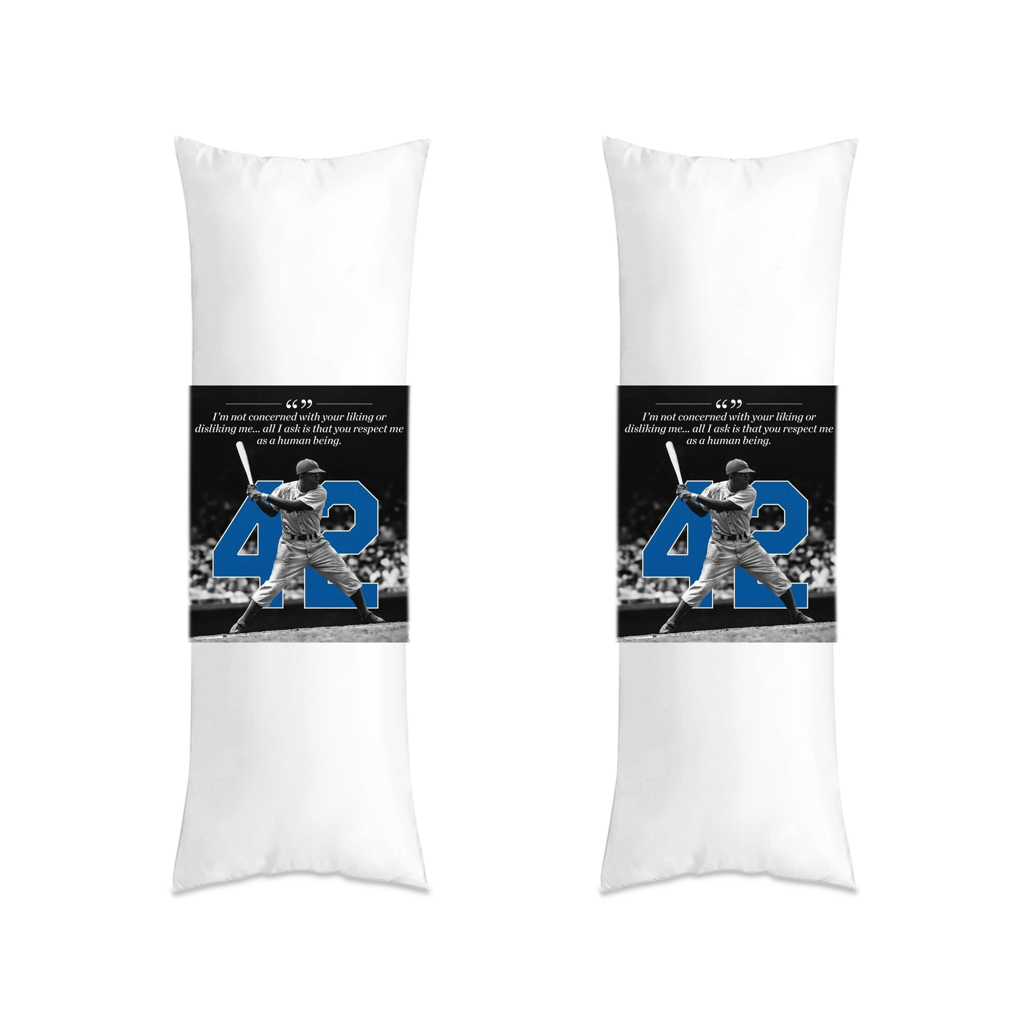  Soft Double-Sided Long Body Pillow Cover, Multiple Sizes, Durable Polyester, Invisible Zipper, Breathable, Easy Care, Wrinkle-Resistant