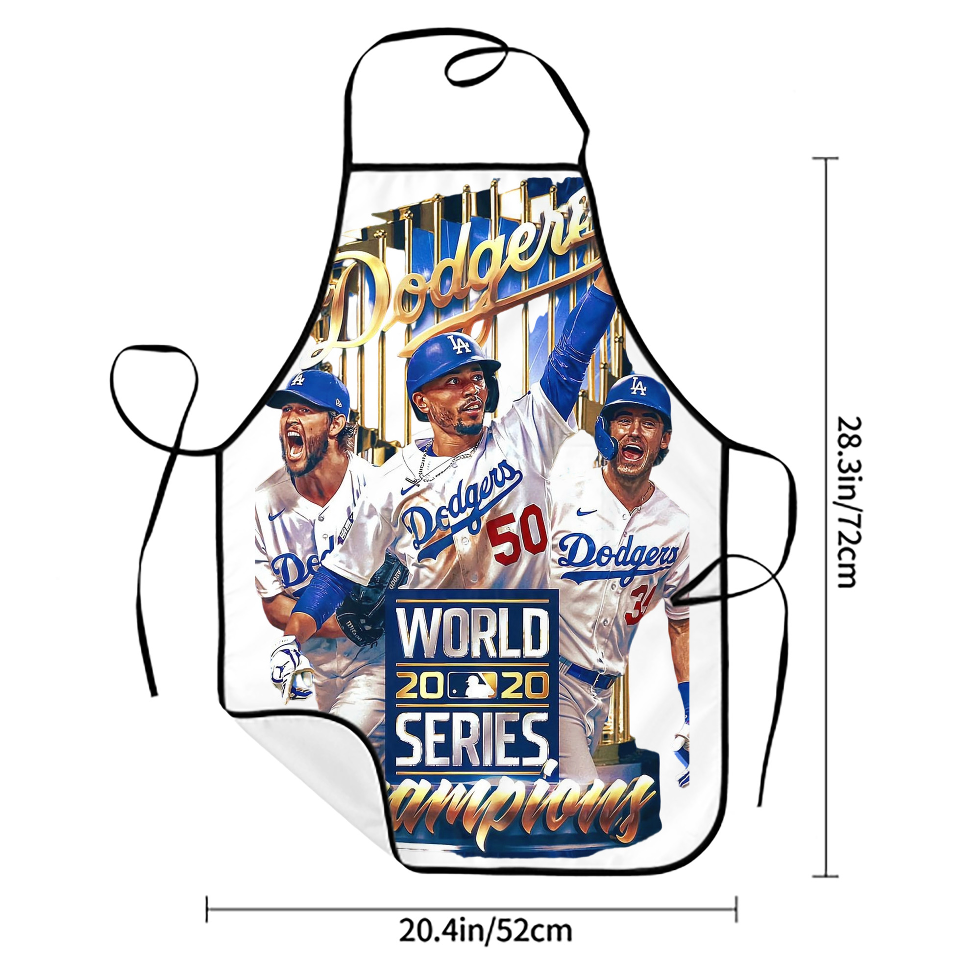  Stain-Resistant Polyester Apron With Pocket – Full Print, Waterproof, Anti-Wrinkle, Anti-Pilling – Ideal For Kitchen, BBQ, Restaurant, Salon & More