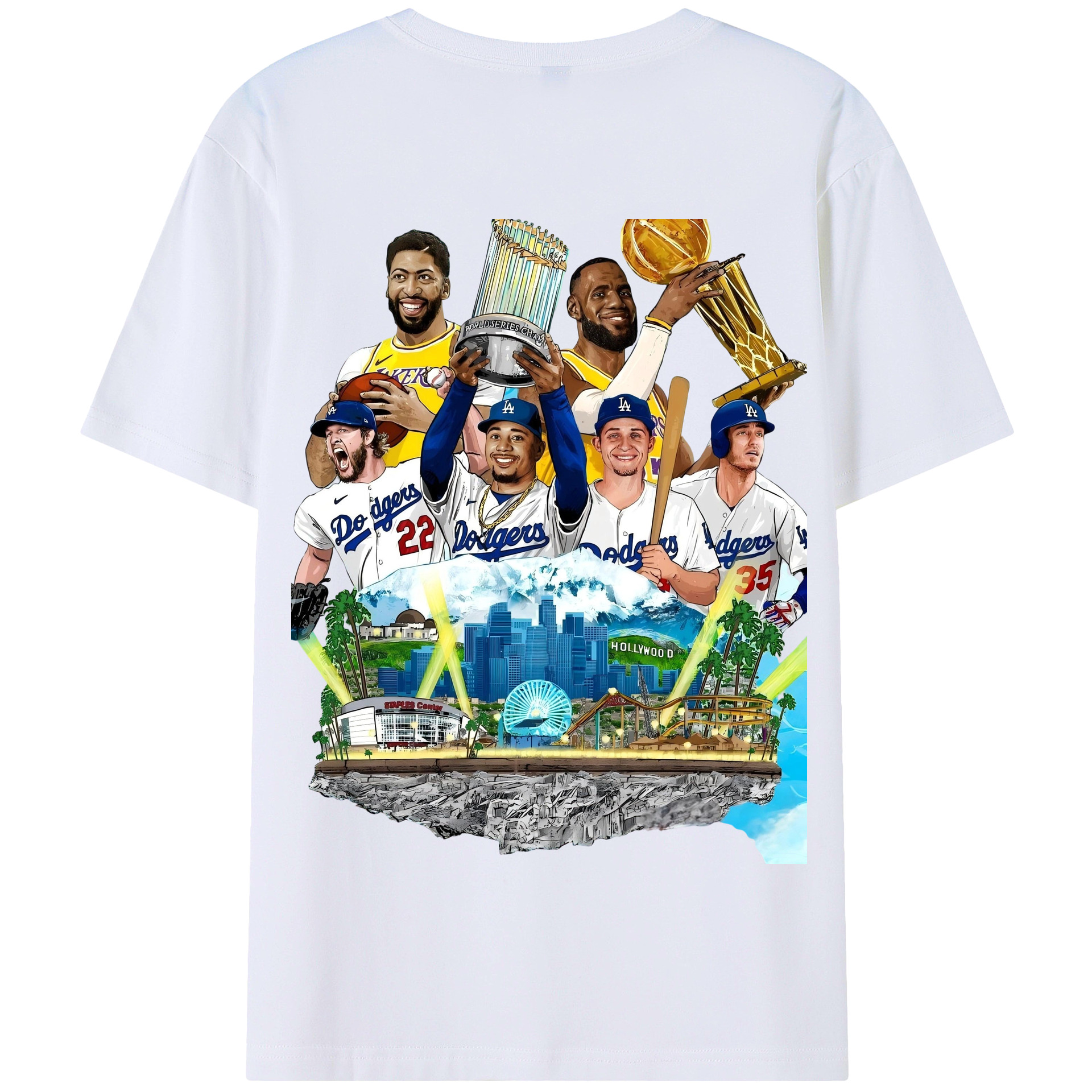  180g Combed Cotton T-Shirt With Back Heat Transfer Print – Soft, Lightweight, Fitted Design – Stylish Casual Wear For Sports & Everyday Use