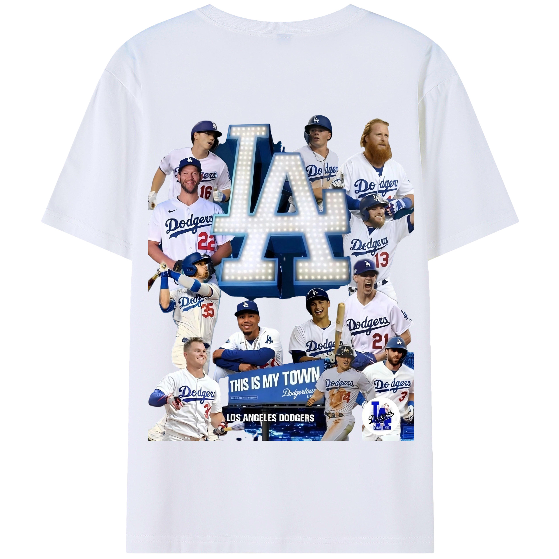  180g Combed Cotton T-Shirt With Back Heat Transfer Print – Soft, Lightweight, Fitted Design – Stylish Casual Wear For Sports & Everyday Use