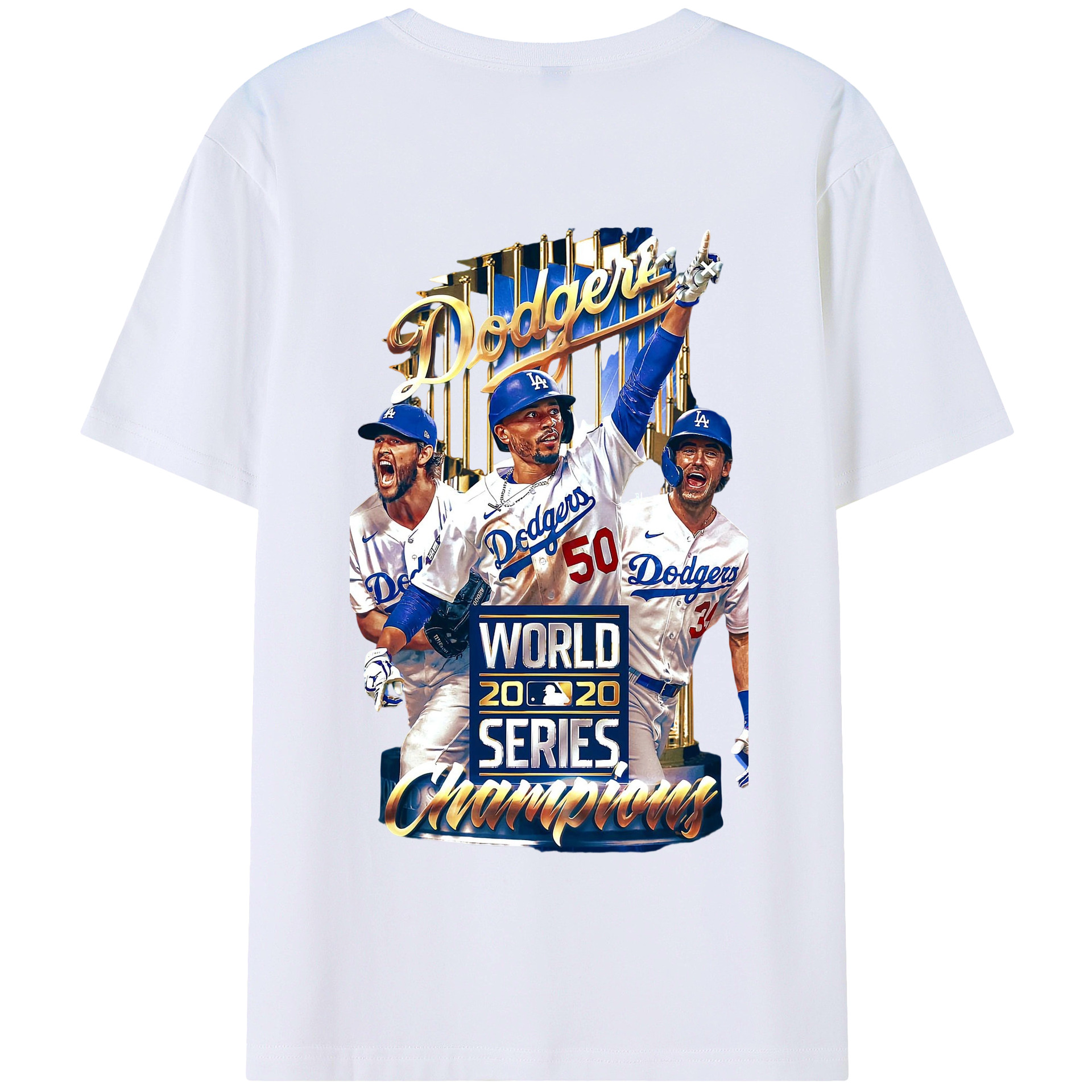  180g Combed Cotton T-Shirt With Back Heat Transfer Print – Soft, Lightweight, Fitted Design – Stylish Casual Wear For Sports & Everyday Use