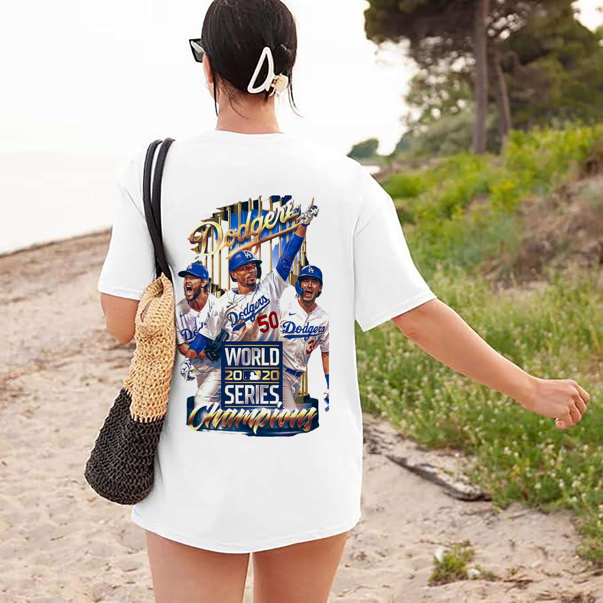  180g Combed Cotton T-Shirt With Back Heat Transfer Print – Soft, Lightweight, Fitted Design – Stylish Casual Wear For Sports & Everyday Use