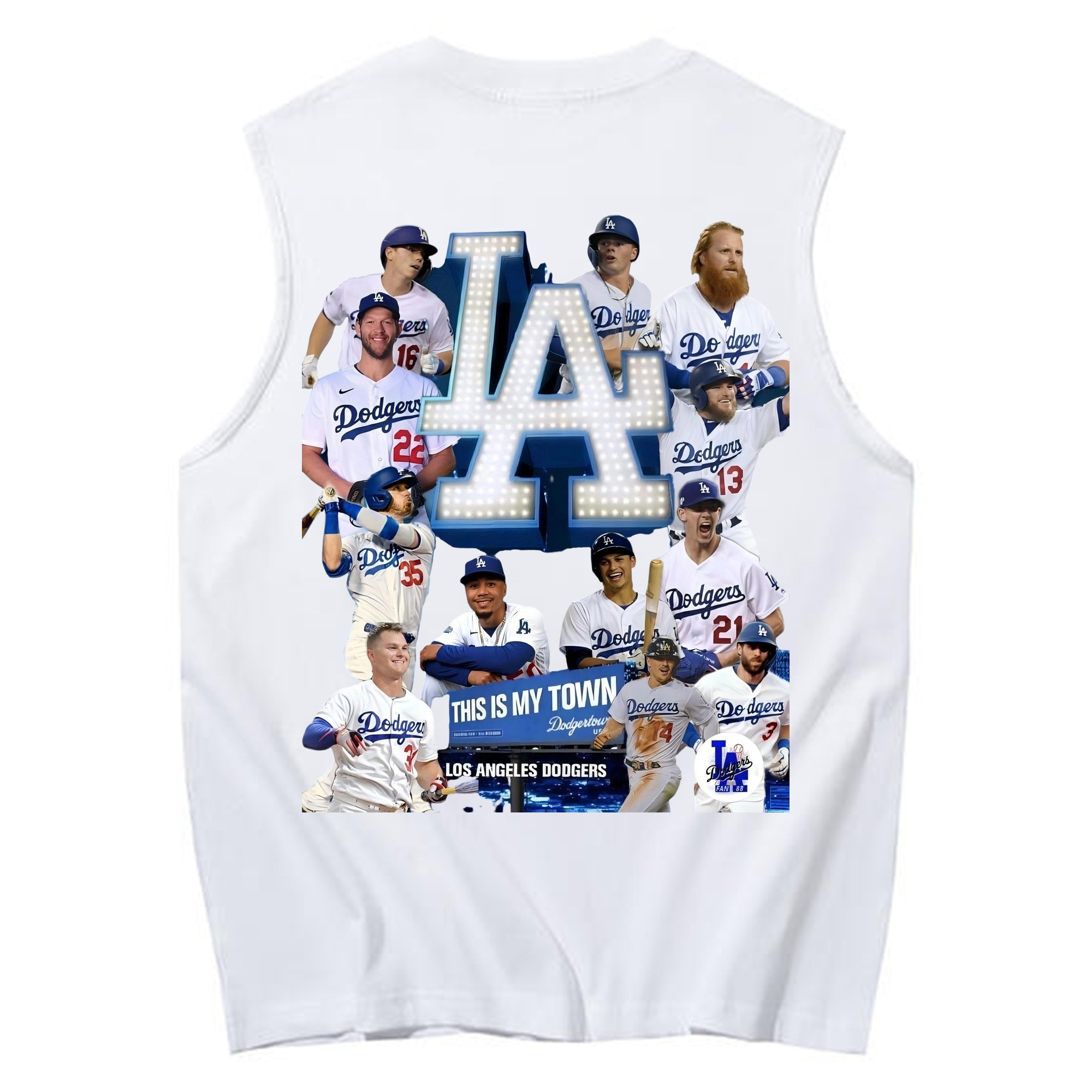  230g Pure Cotton Tank Top With Back Heat Transfer Print – Soft, Lightweight, Fitted Design – Stylish & Comfortable Casual Wear For Sports & Everyday Use