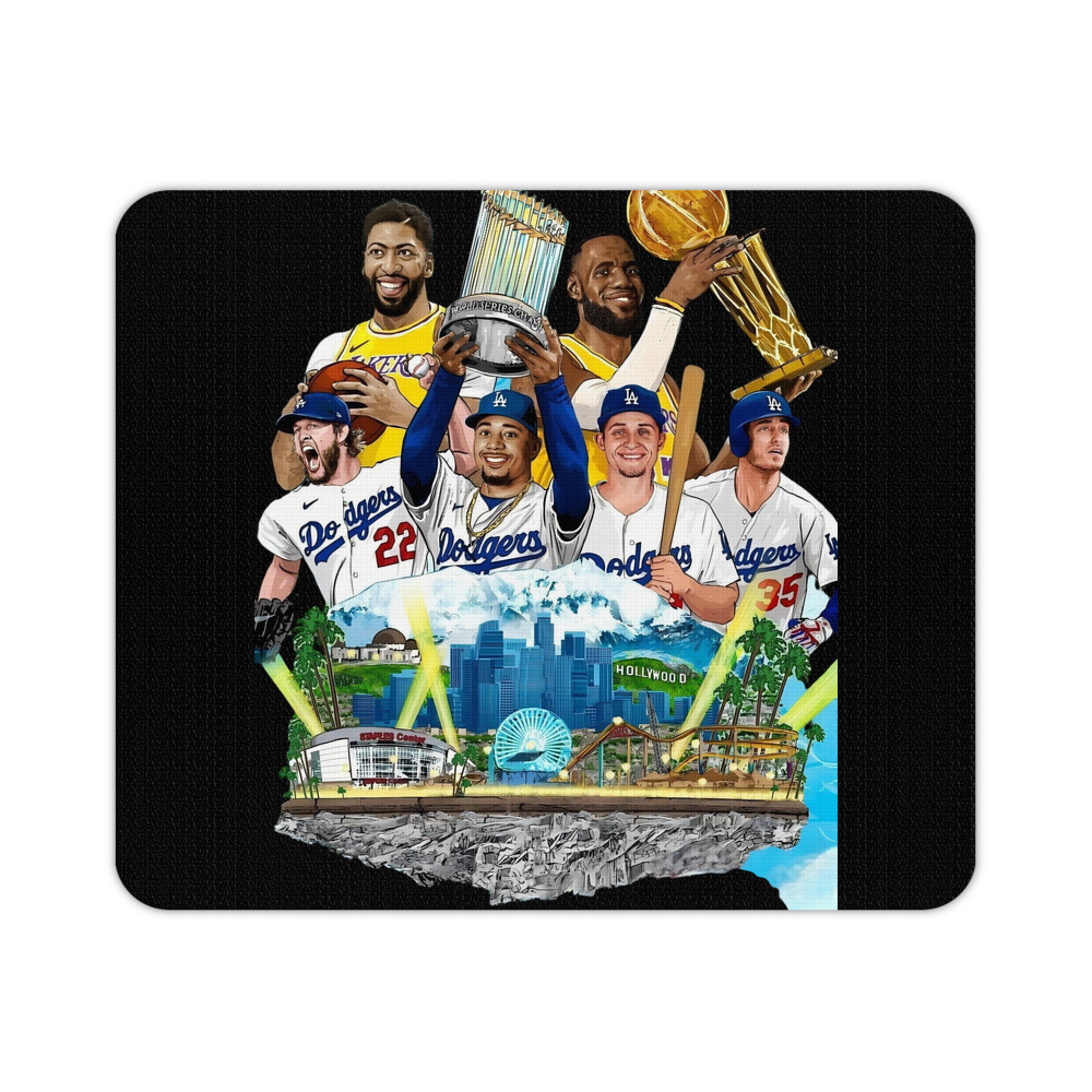  Durable Rubber Mouse Pad With Stitched Edges, Waterproof, Non-Slip Surface, Ultra-Thin Design For Gaming, Office