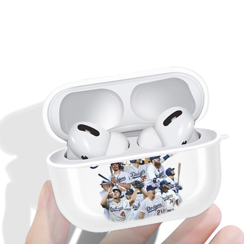  AirPods Pro Hard Case White With Keychain, Durable Flexible PC, Precise Cutouts, Anti-Fingerprint, Yellowing & Scratch Resistant, Full Protection, Washable