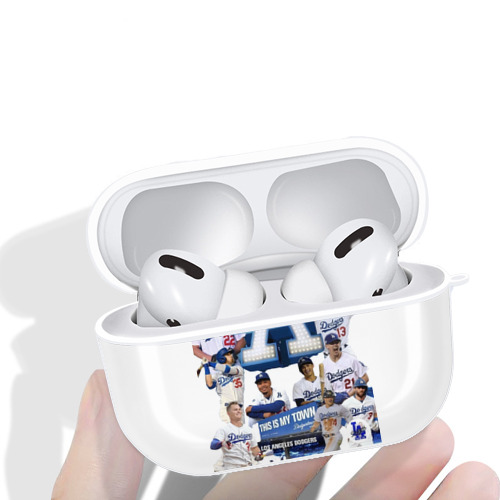  AirPods Pro Hard Case White With Keychain, Durable Flexible PC, Precise Cutouts, Anti-Fingerprint, Yellowing & Scratch Resistant, Full Protection, Washable