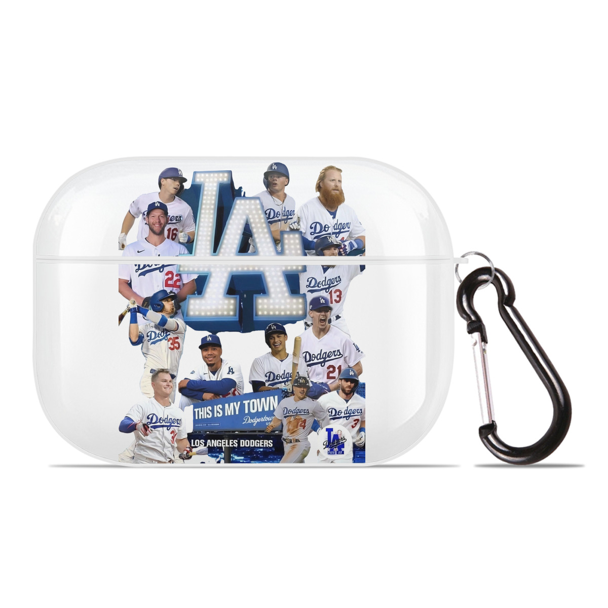  AirPods Pro Hard Case White With Keychain, Durable Flexible PC, Precise Cutouts, Anti-Fingerprint, Yellowing & Scratch Resistant, Full Protection, Washable