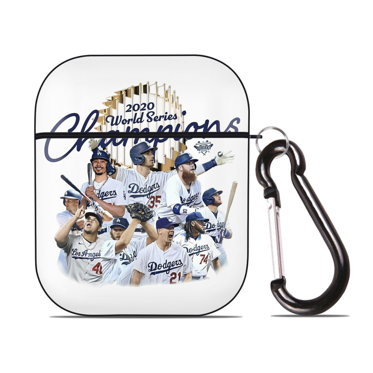  AirPods 2 Case Hard Shell Black, Flexible PC Material, Precise Cutouts, Full Protection, Anti-Fingerprint, Washable, Includes Keychain – Durable & Slim Design