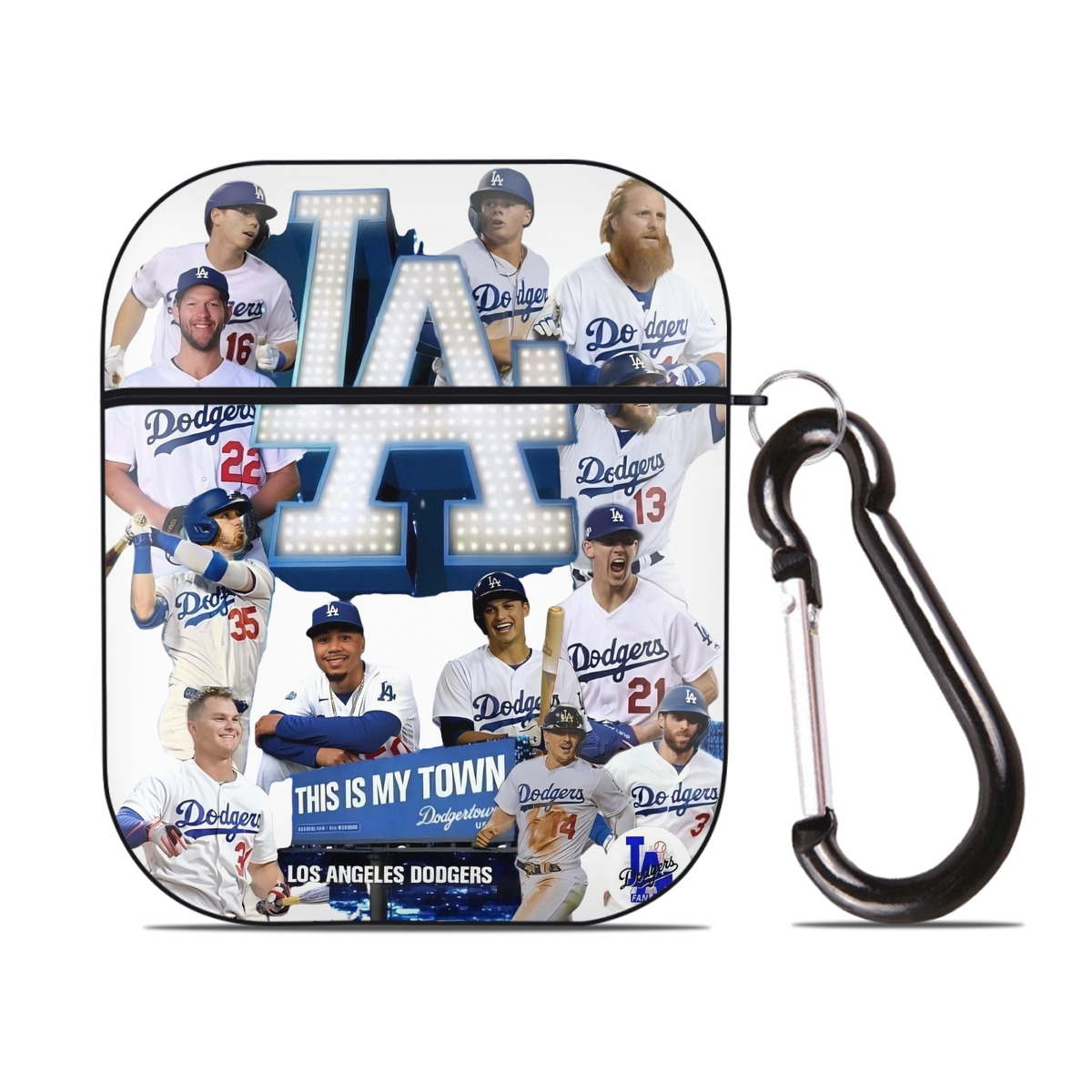  AirPods 2 Case Hard Shell Black, Flexible PC Material, Precise Cutouts, Full Protection, Anti-Fingerprint, Washable, Includes Keychain – Durable & Slim Design