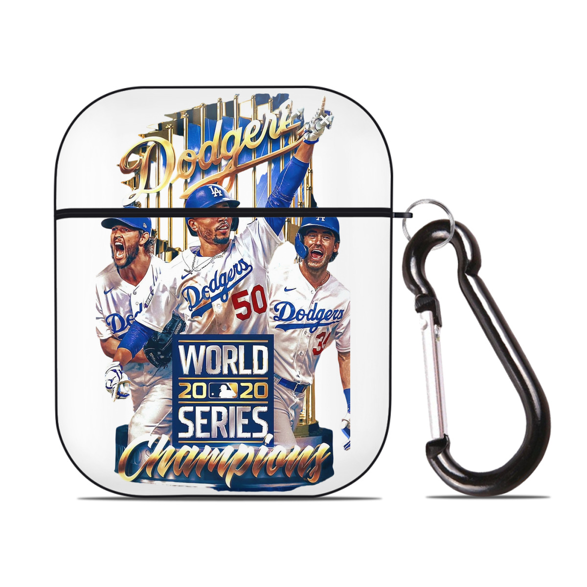  AirPods 2 Case Hard Shell Black, Flexible PC Material, Precise Cutouts, Full Protection, Anti-Fingerprint, Washable, Includes Keychain – Durable & Slim Design