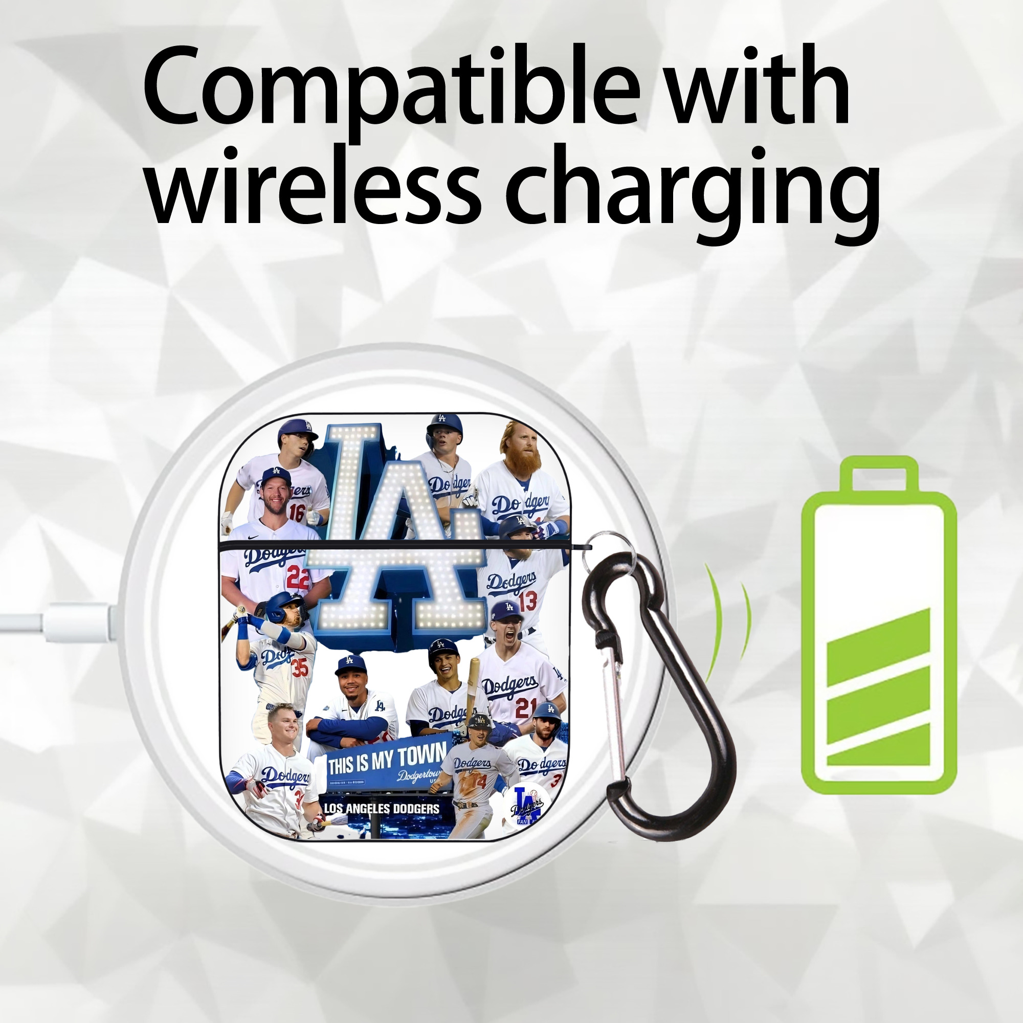  AirPods 2 Case Hard Shell Black, Flexible PC Material, Precise Cutouts, Full Protection, Anti-Fingerprint, Washable, Includes Keychain – Durable & Slim Design