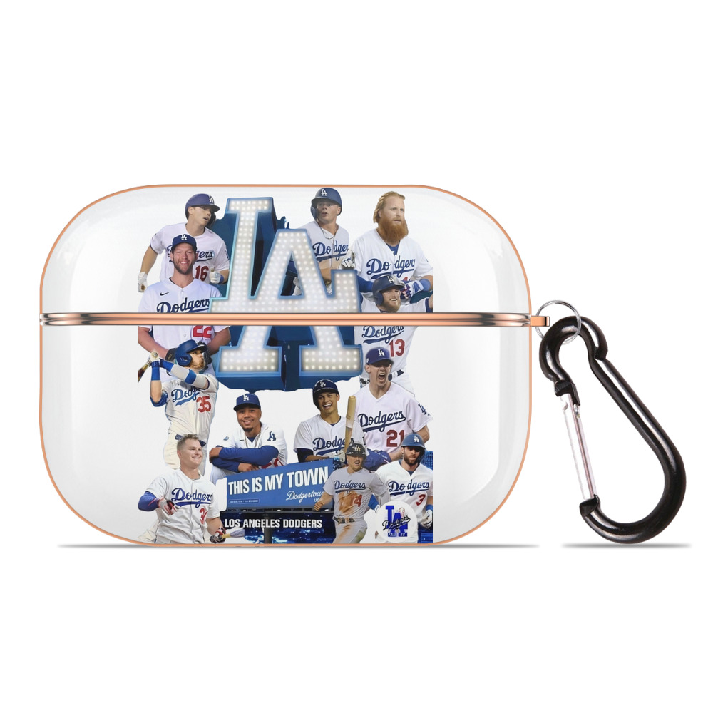  AirPods Pro Protective Case Rose Gold, Flexible PC Material, Precise Fit, Anti-Slip Cover, Full Protection, Fingerprint Resistant, Washable With Keychain