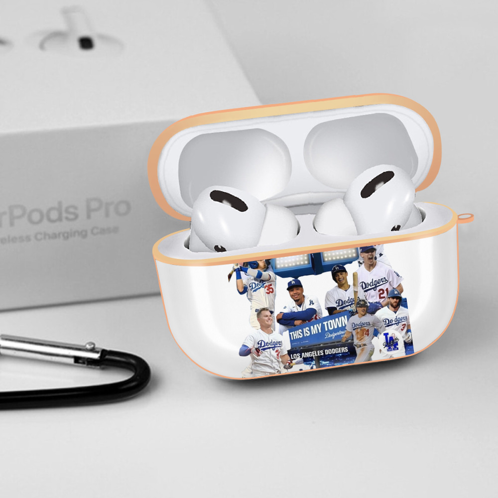  AirPods Pro Protective Case Rose Gold, Flexible PC Material, Precise Fit, Anti-Slip Cover, Full Protection, Fingerprint Resistant, Washable With Keychain