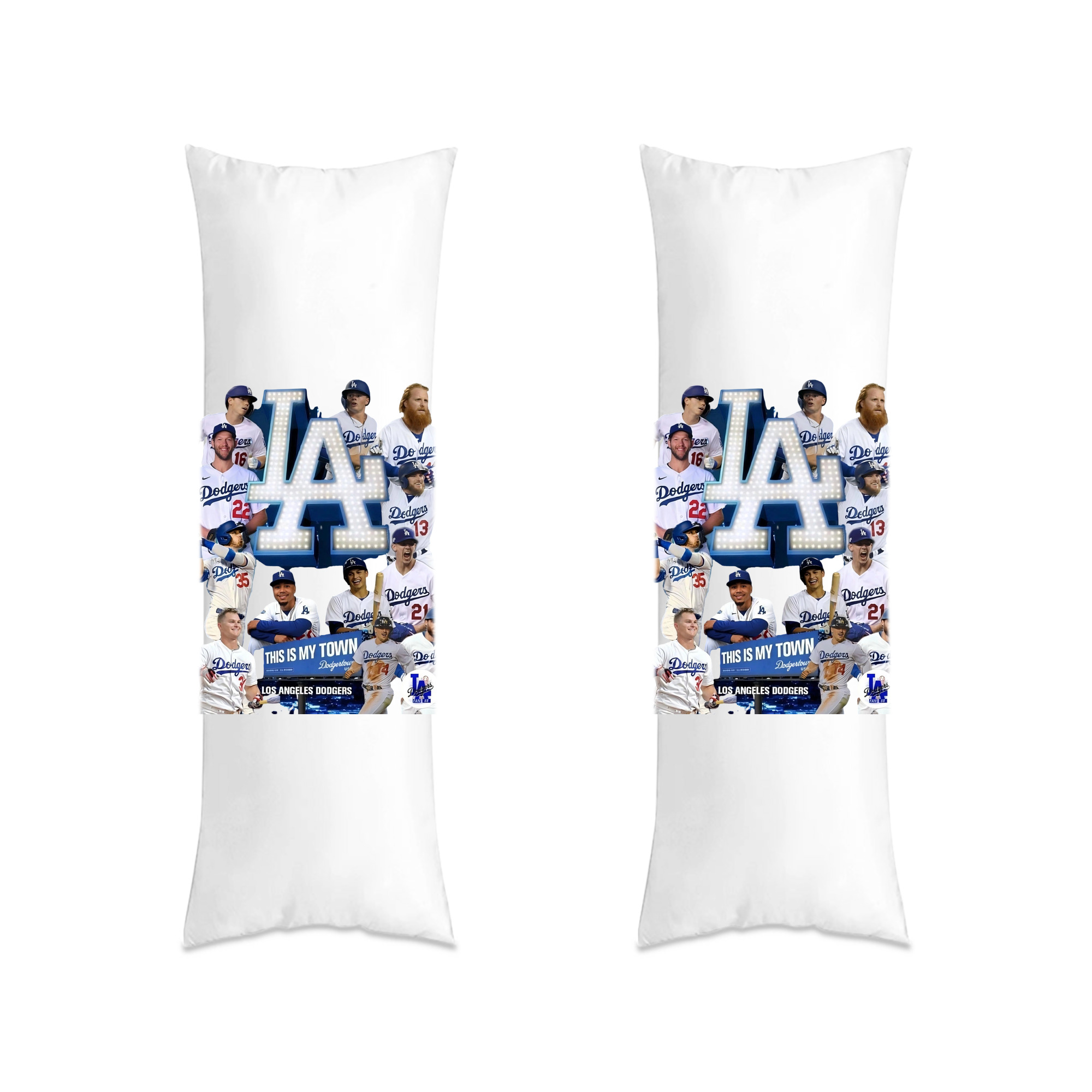  Soft Double-Sided Long Body Pillow Cover, Multiple Sizes, Durable Polyester, Invisible Zipper, Breathable, Easy Care, Wrinkle-Resistant