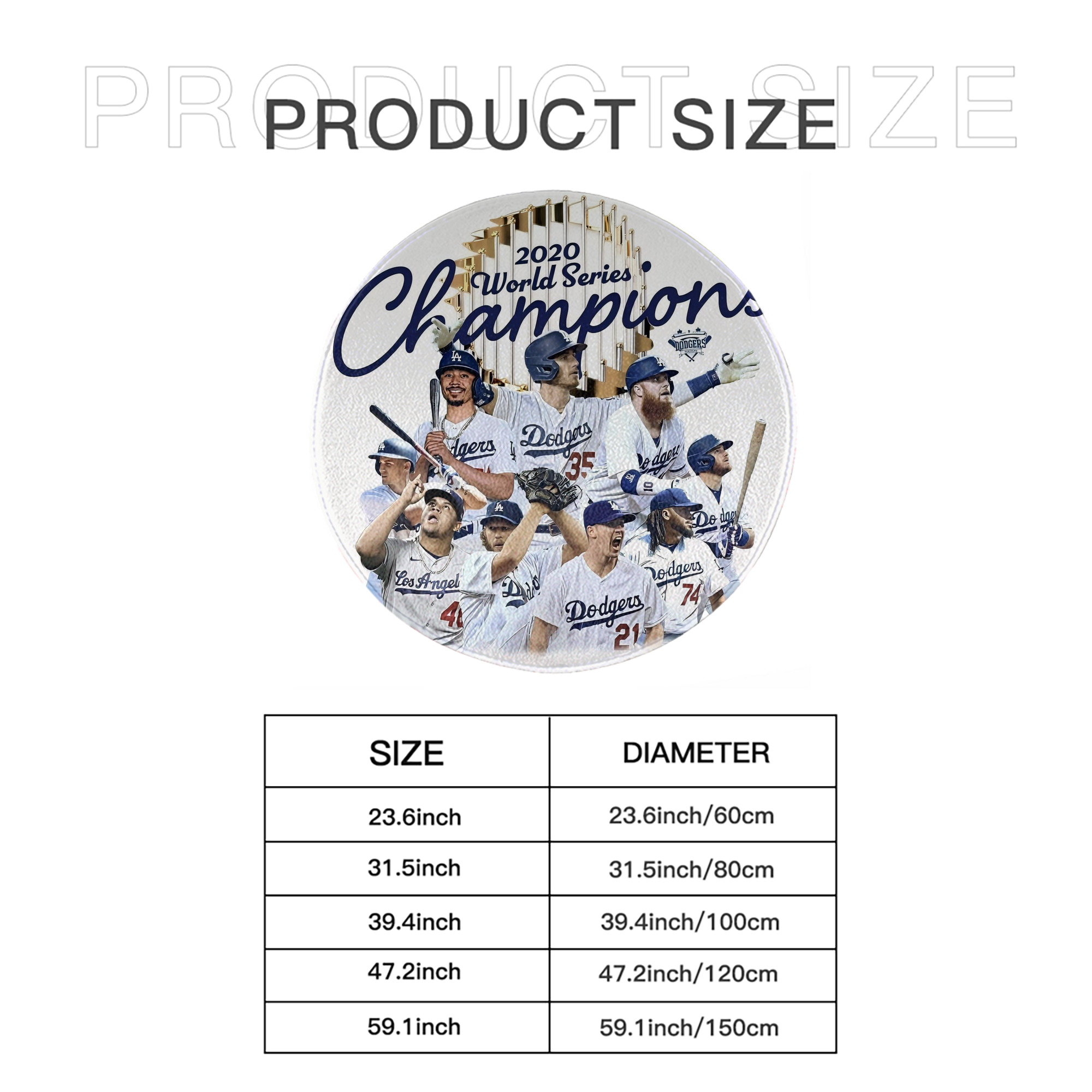  Round Floor Mat – Soft Flannel & High-Density Sponge Core – Non-Slip Dot Backing – Durable Stitched Edges – Quick-Dry & Breathable – Perfect For Home, Bathroom & Living Room