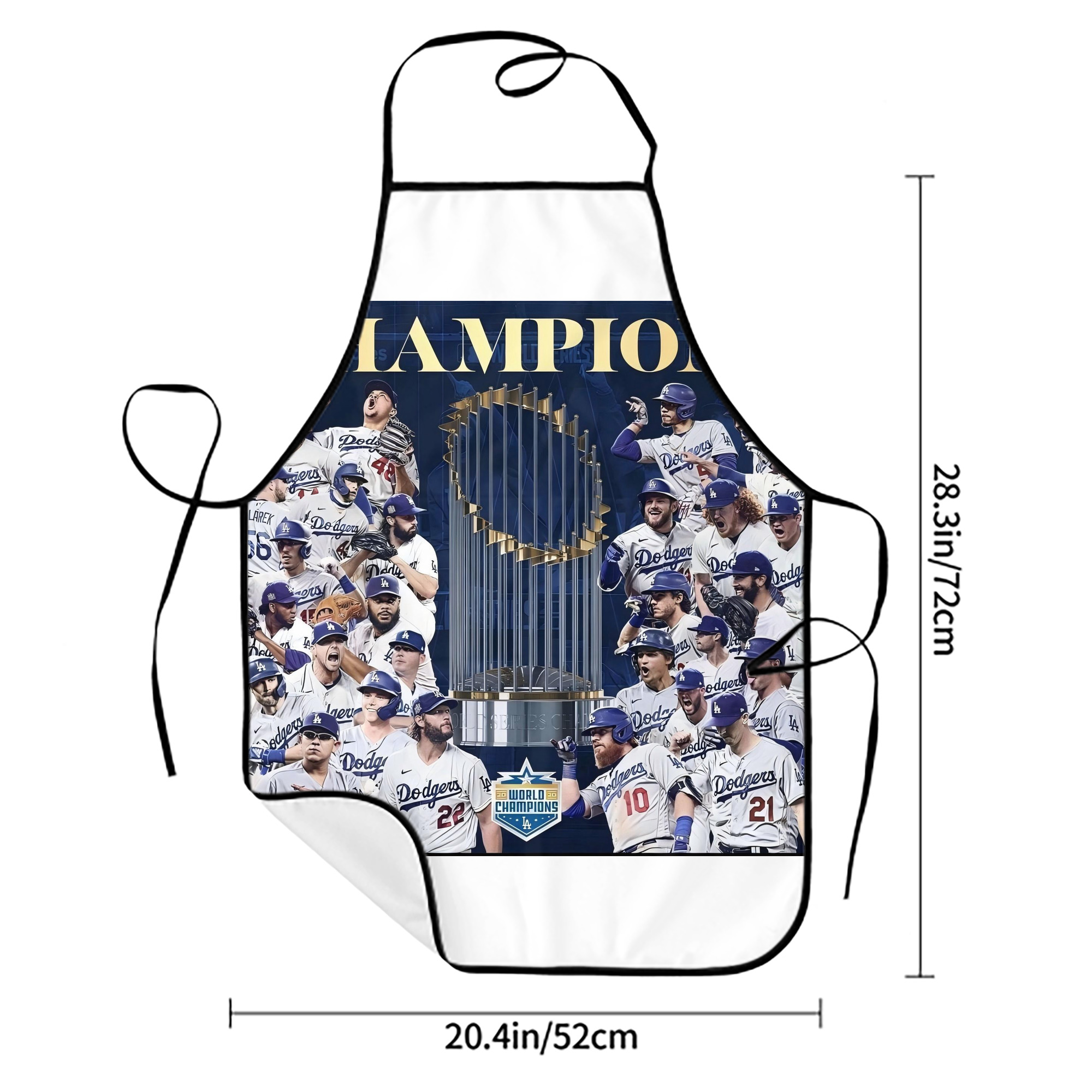  Stain-Resistant Polyester Apron With Pocket – Full Print, Waterproof, Anti-Wrinkle, Anti-Pilling – Ideal For Kitchen, BBQ, Restaurant, Salon & More