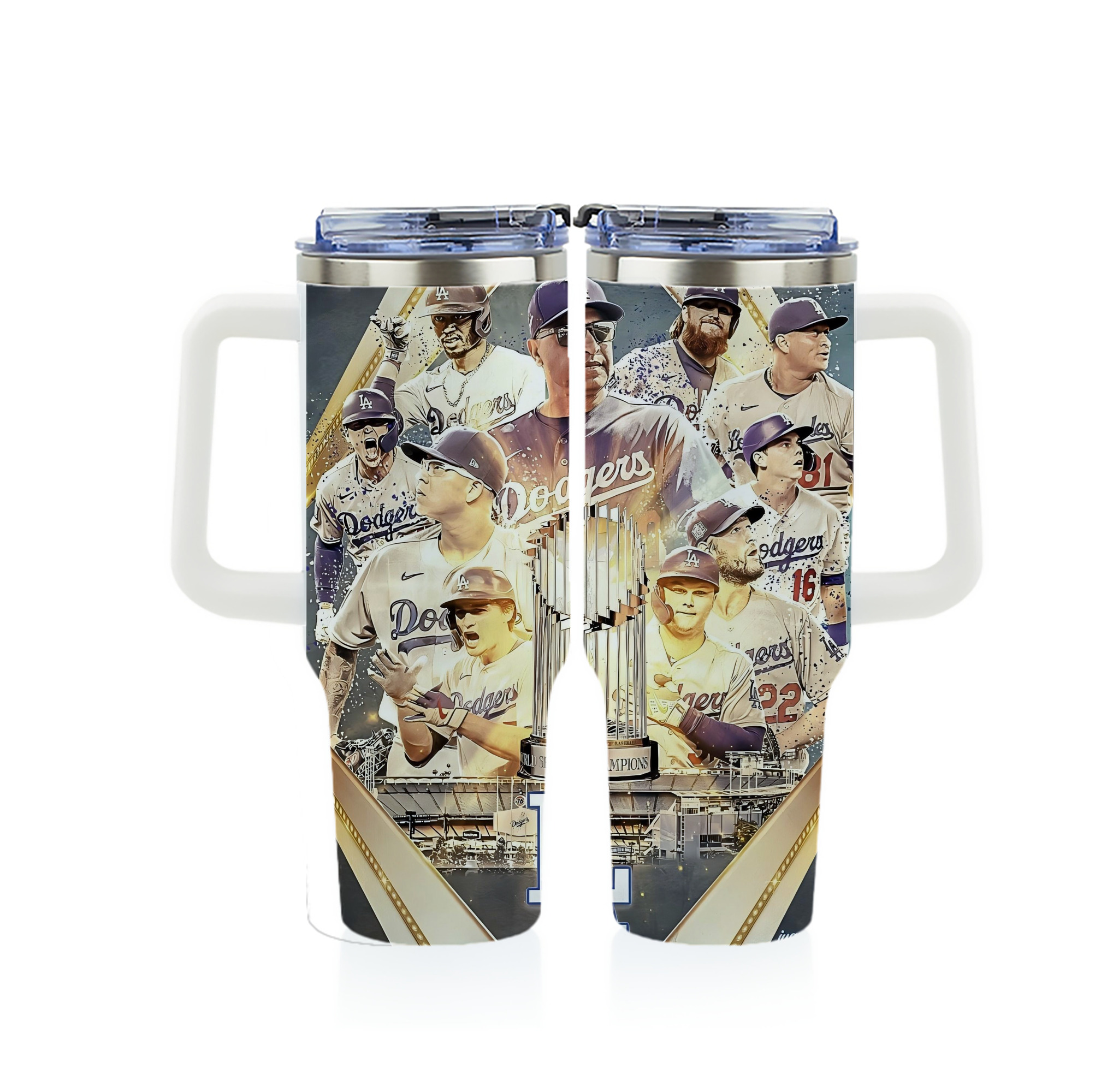  40oz Full Wrap Car Tumbler – Durable Stainless Steel Travel Mug With Vibrant UV Print – Double Wall Insulated, Fits Most Car Cup Holders