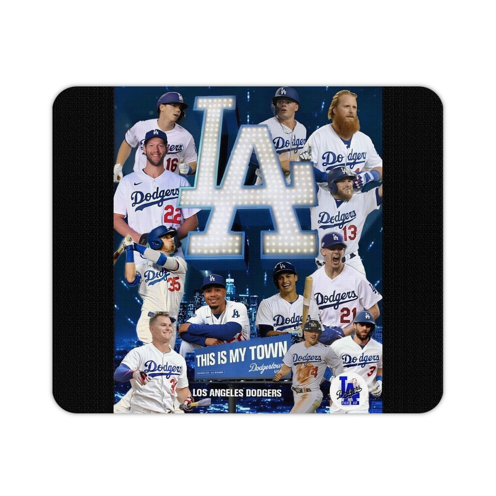  Durable Rubber Mouse Pad With Stitched Edges, Waterproof, Non-Slip Surface, Ultra-Thin Design For Gaming, Office