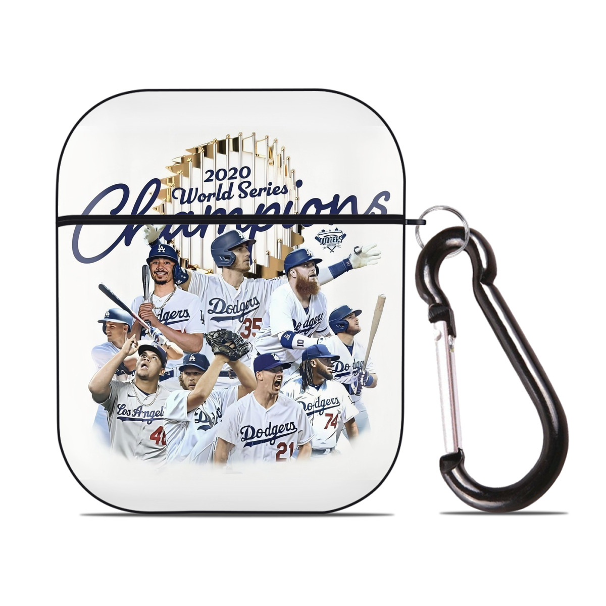  AirPods 2 Case Hard Shell Black, Flexible PC Material, Precise Cutouts, Full Protection, Anti-Fingerprint, Washable, Includes Keychain – Durable & Slim Design